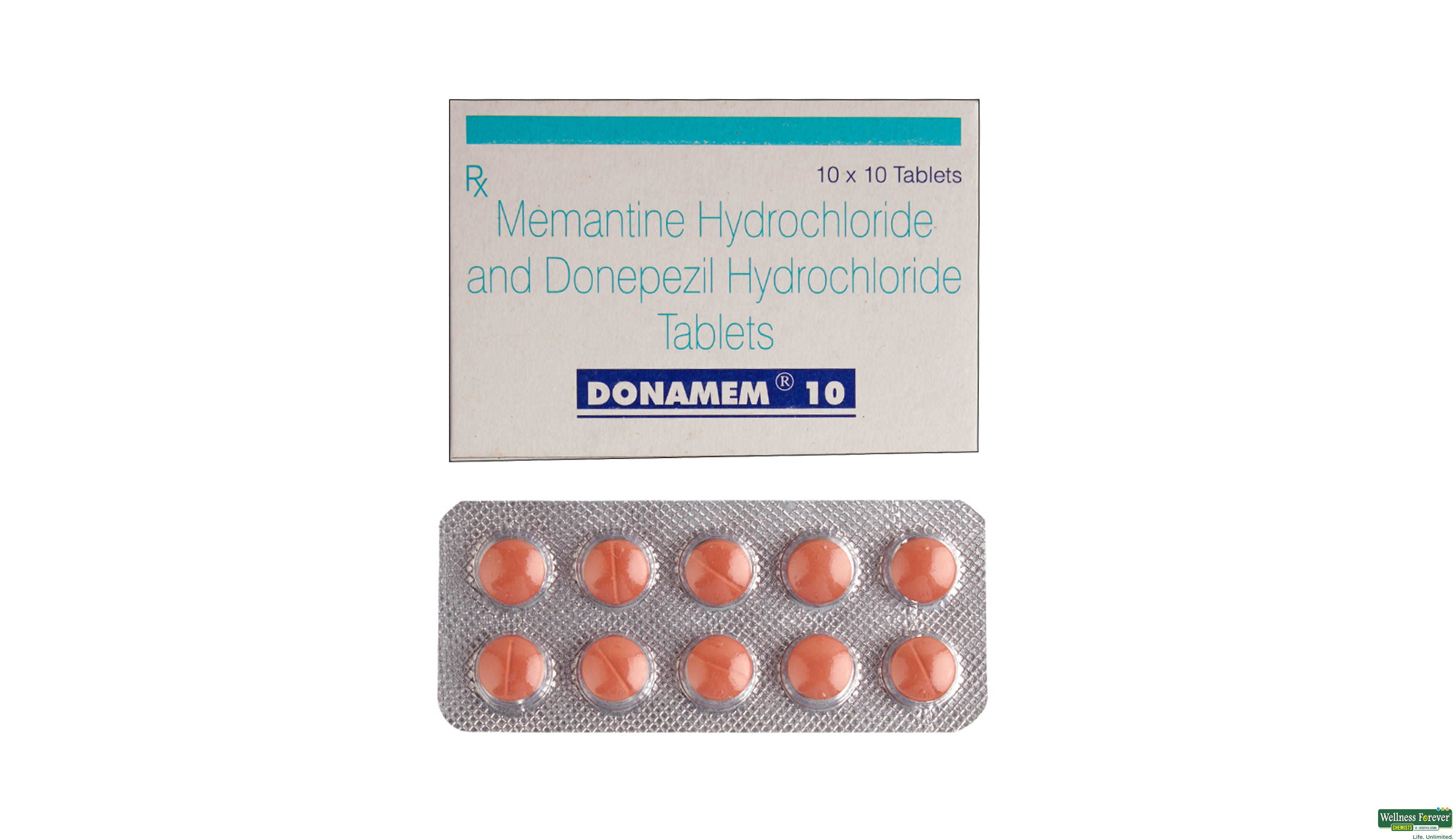 DONAMEM 10MG 10TAB- 1, 10TAB, null