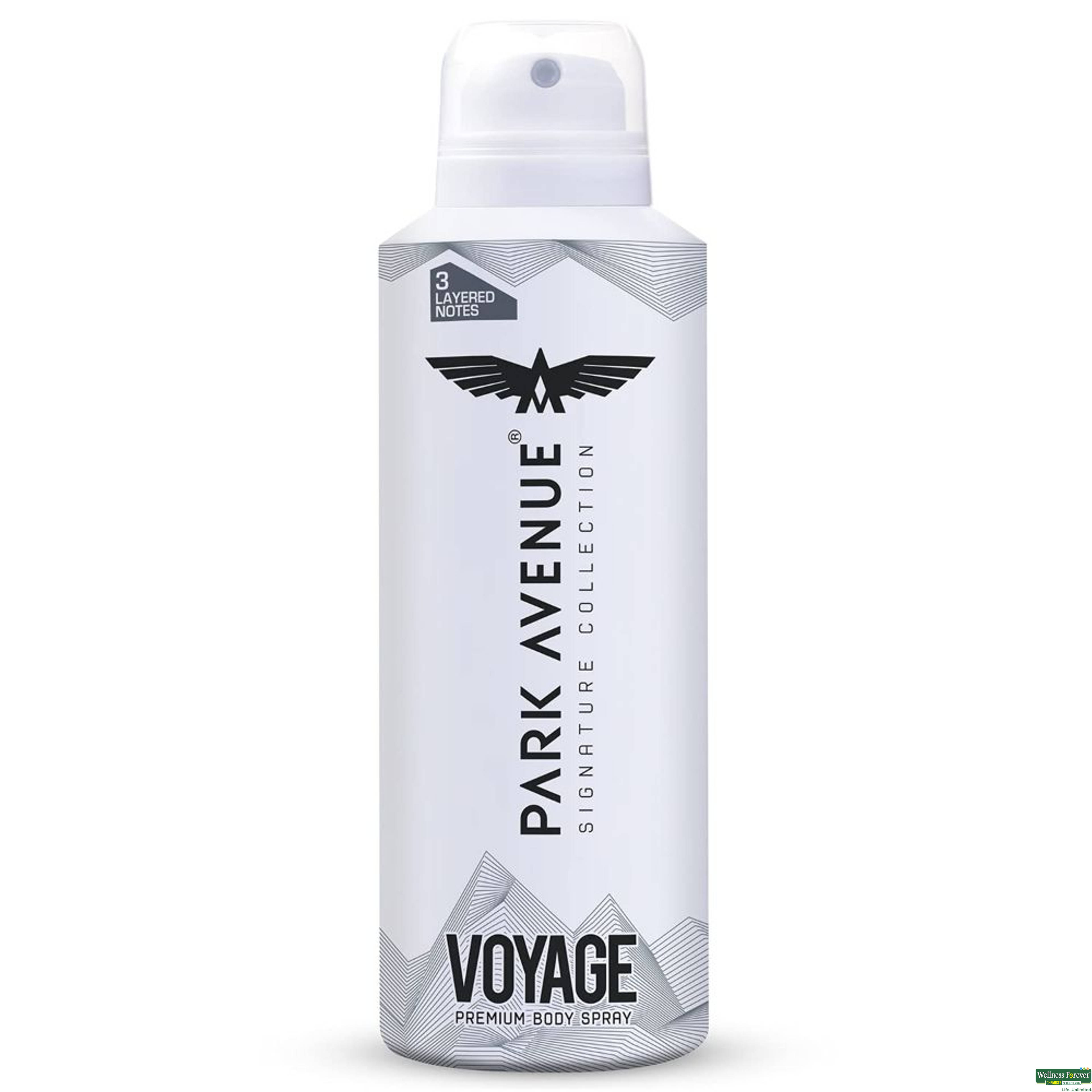 Park Avenue Voyage Deodorant for Men, 150 ml-image