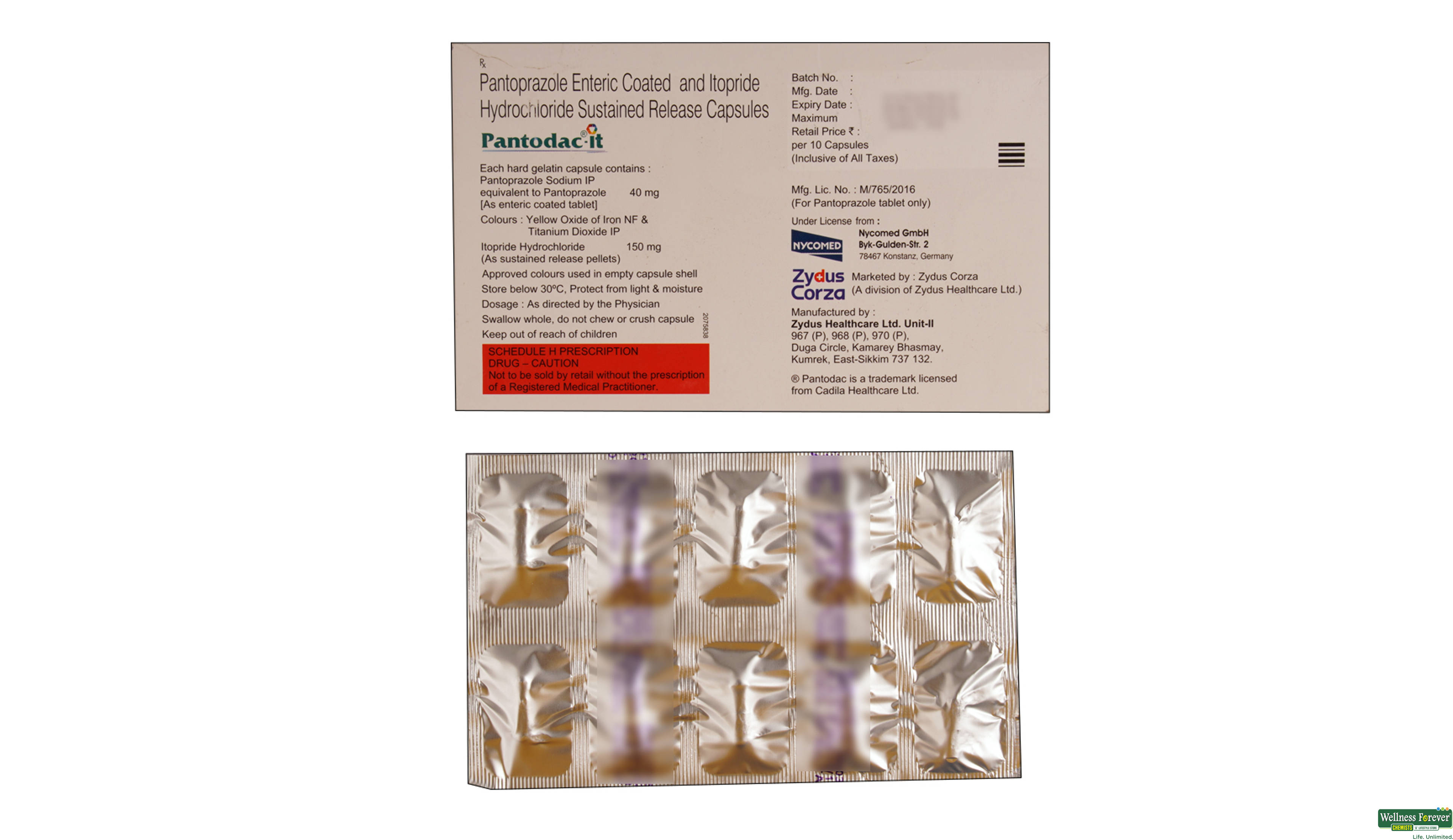 PANTODAC-IT 10CAP- 2, 10CAP, 