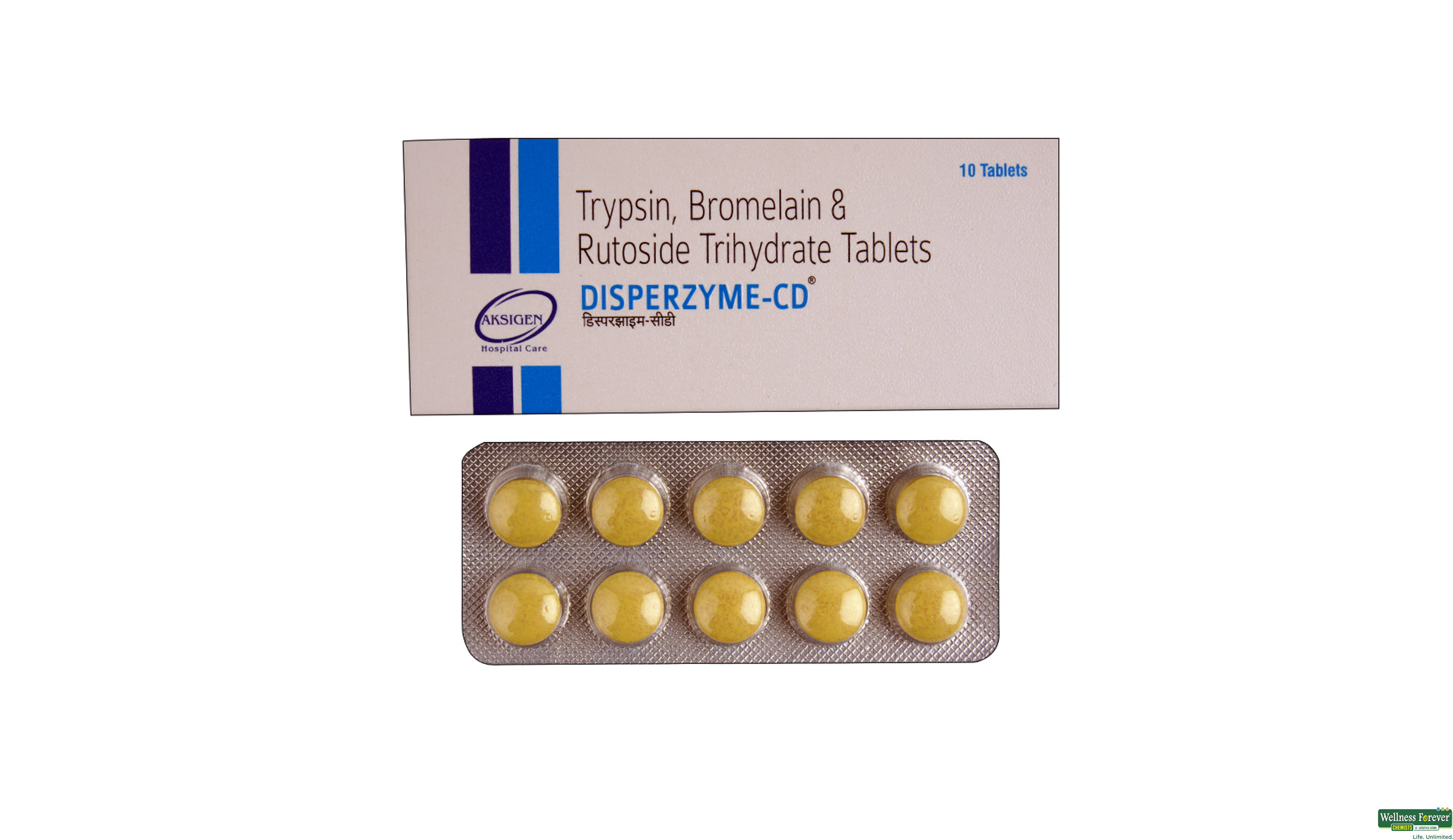 DISPERZYME-CD 10TAB- 1, 10TAB, 