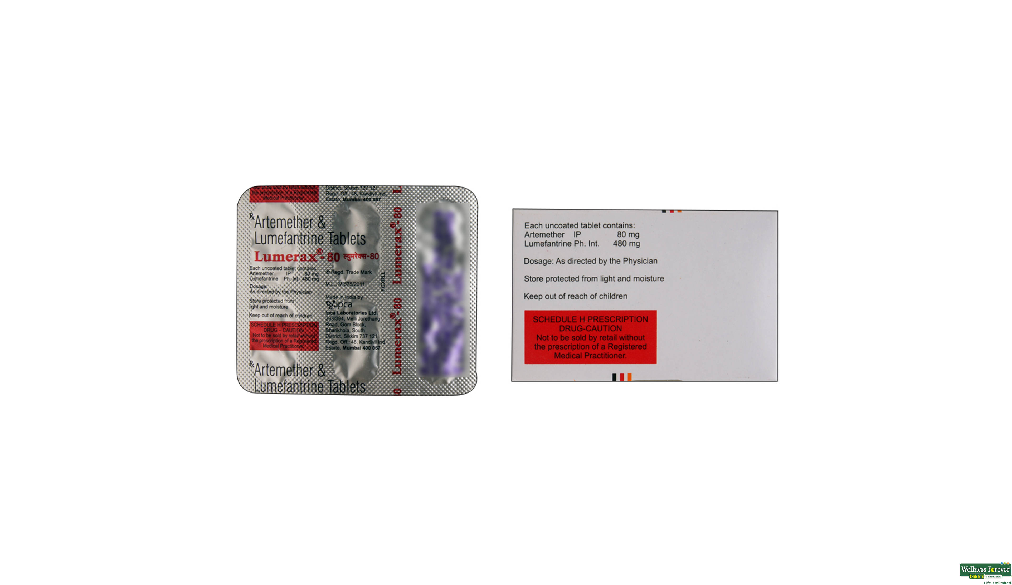 LUMERAX 80MG 6TAB- 2, 6TAB, 