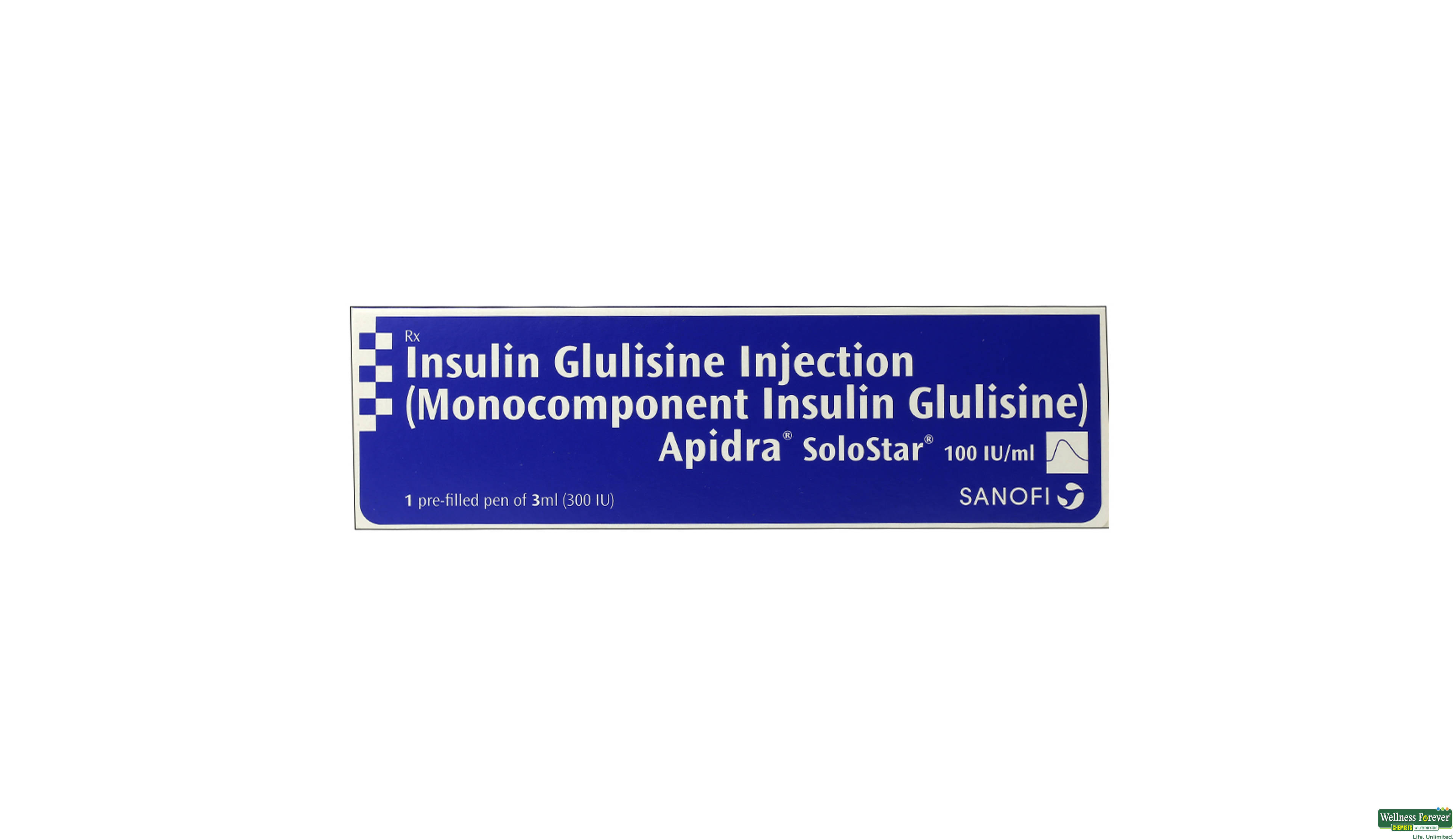 APIDRA-SOLOSTAR INJ 3ML- 1, 3ML, 