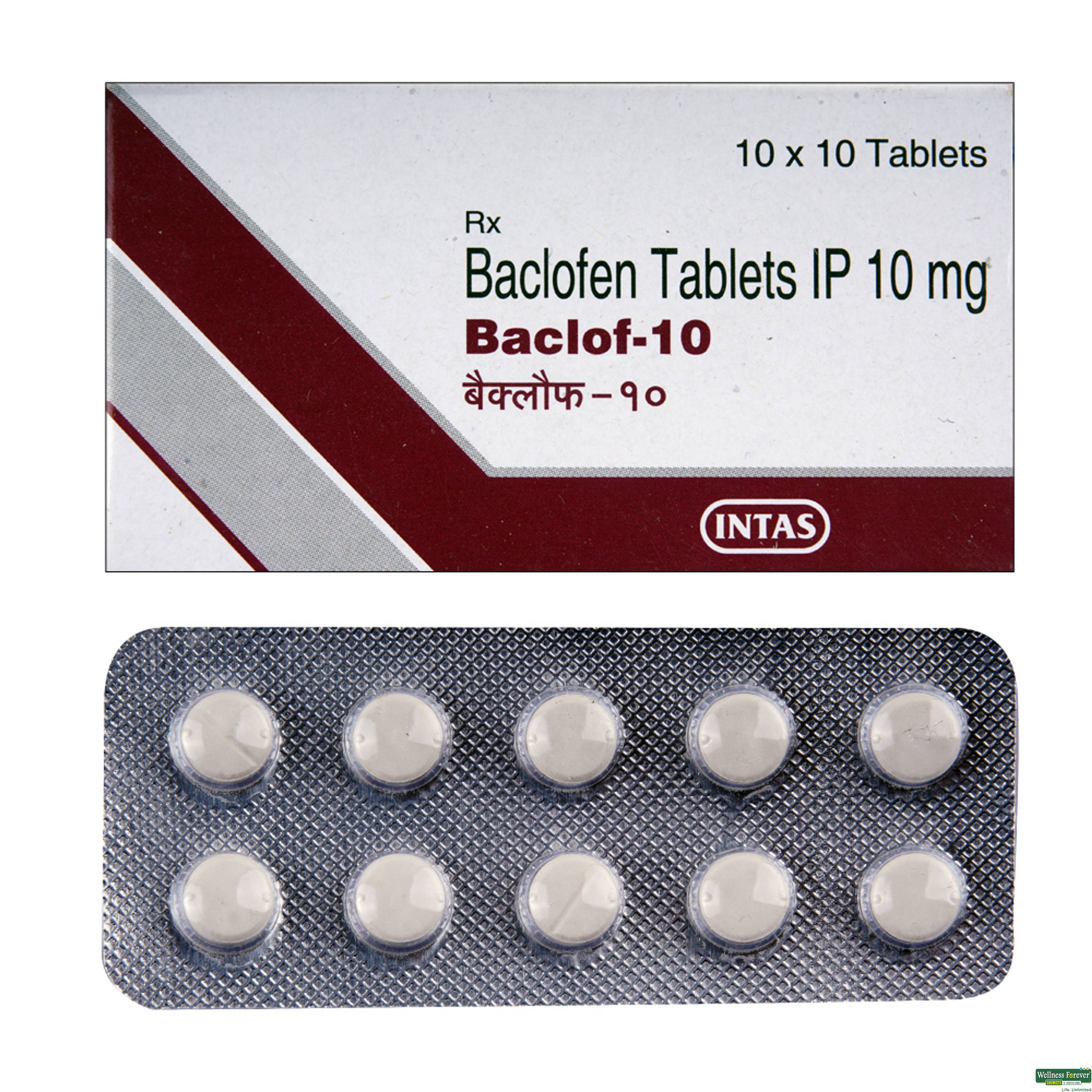 BACLOF 10MG 10TAB-image