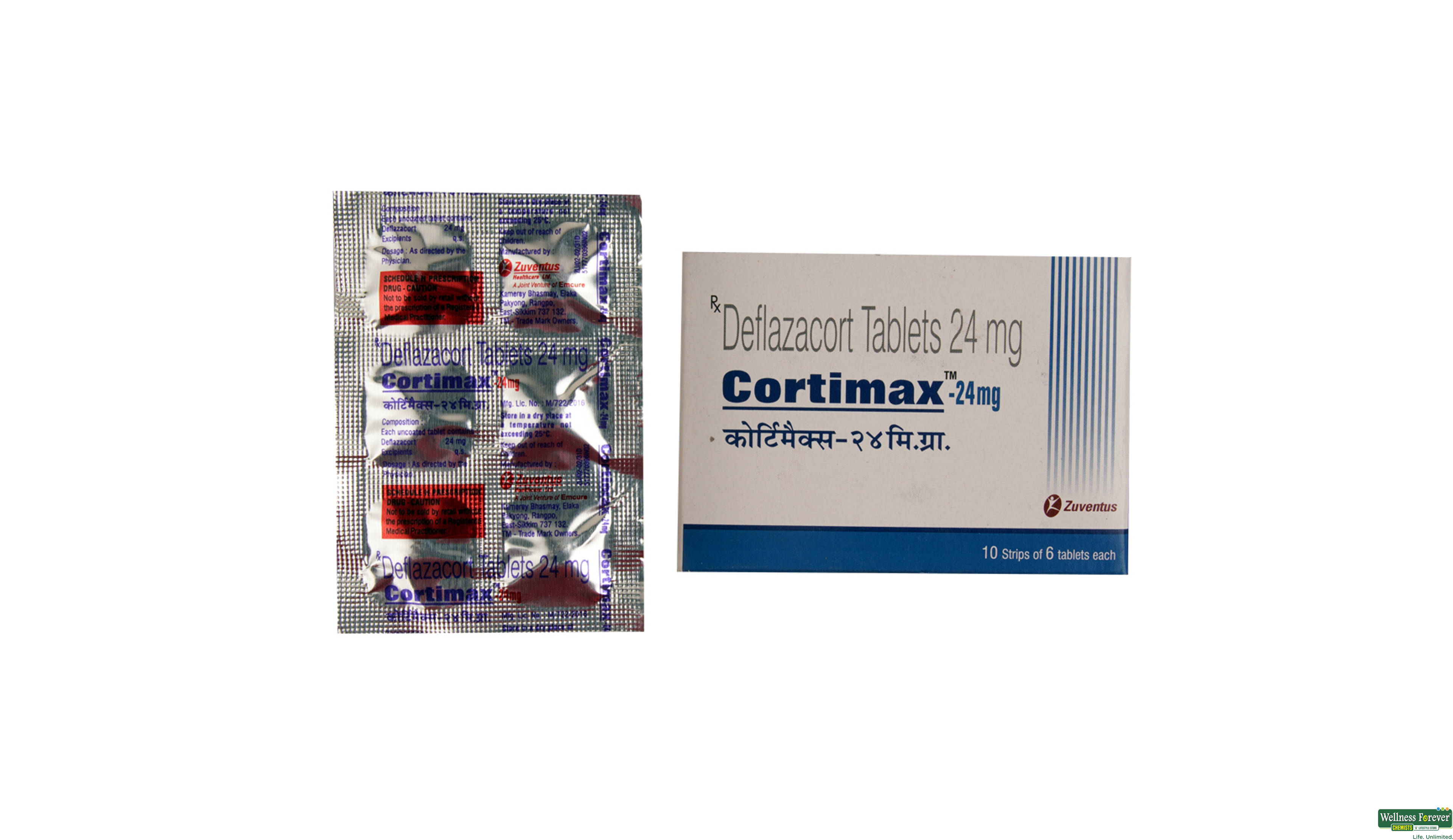 CORTIMAX 24MG 6TAB- 1, 6TAB, 