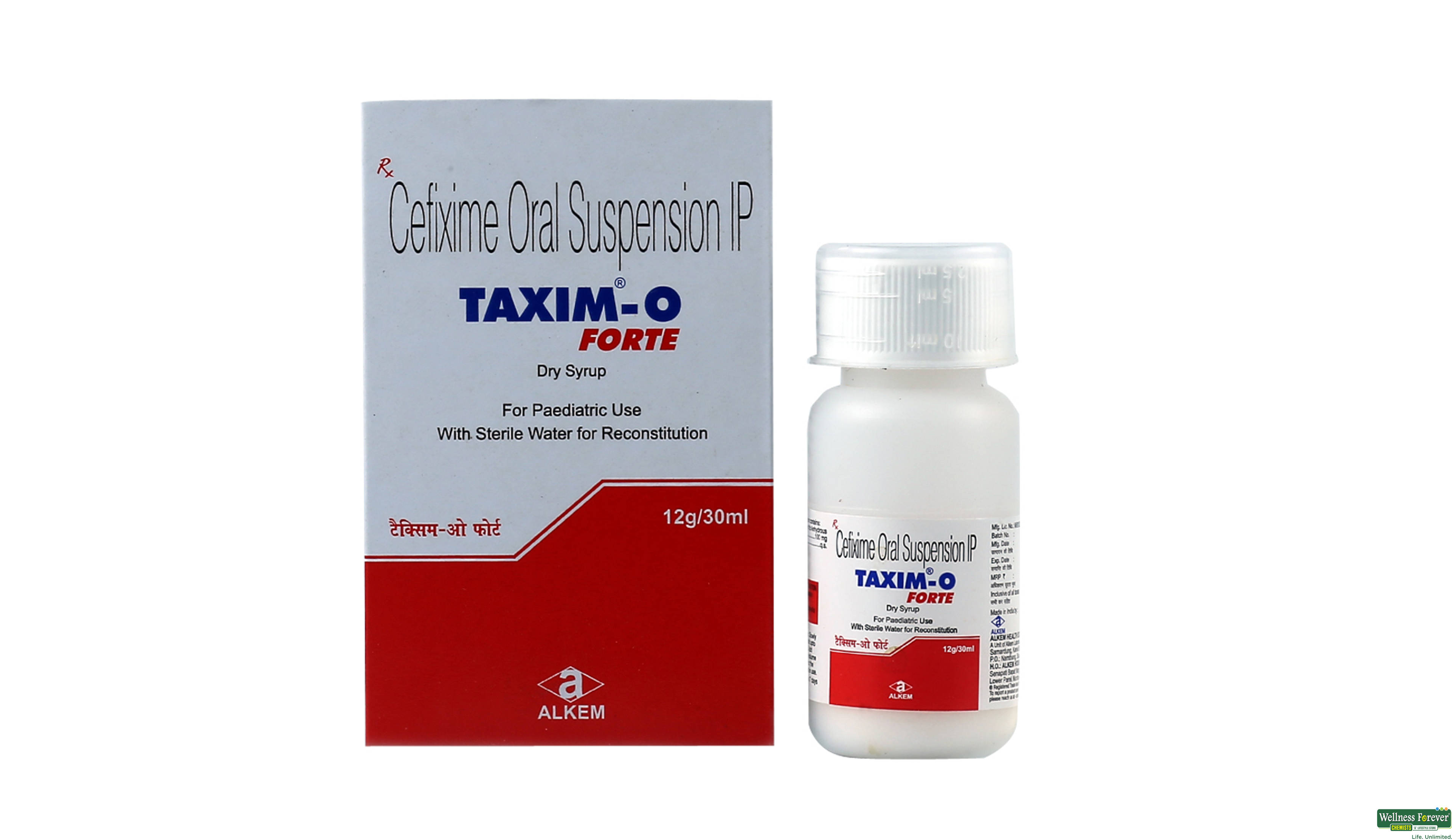 TAXIM-O-FORTE DRY SYP 30ML- 1, 30ML, 