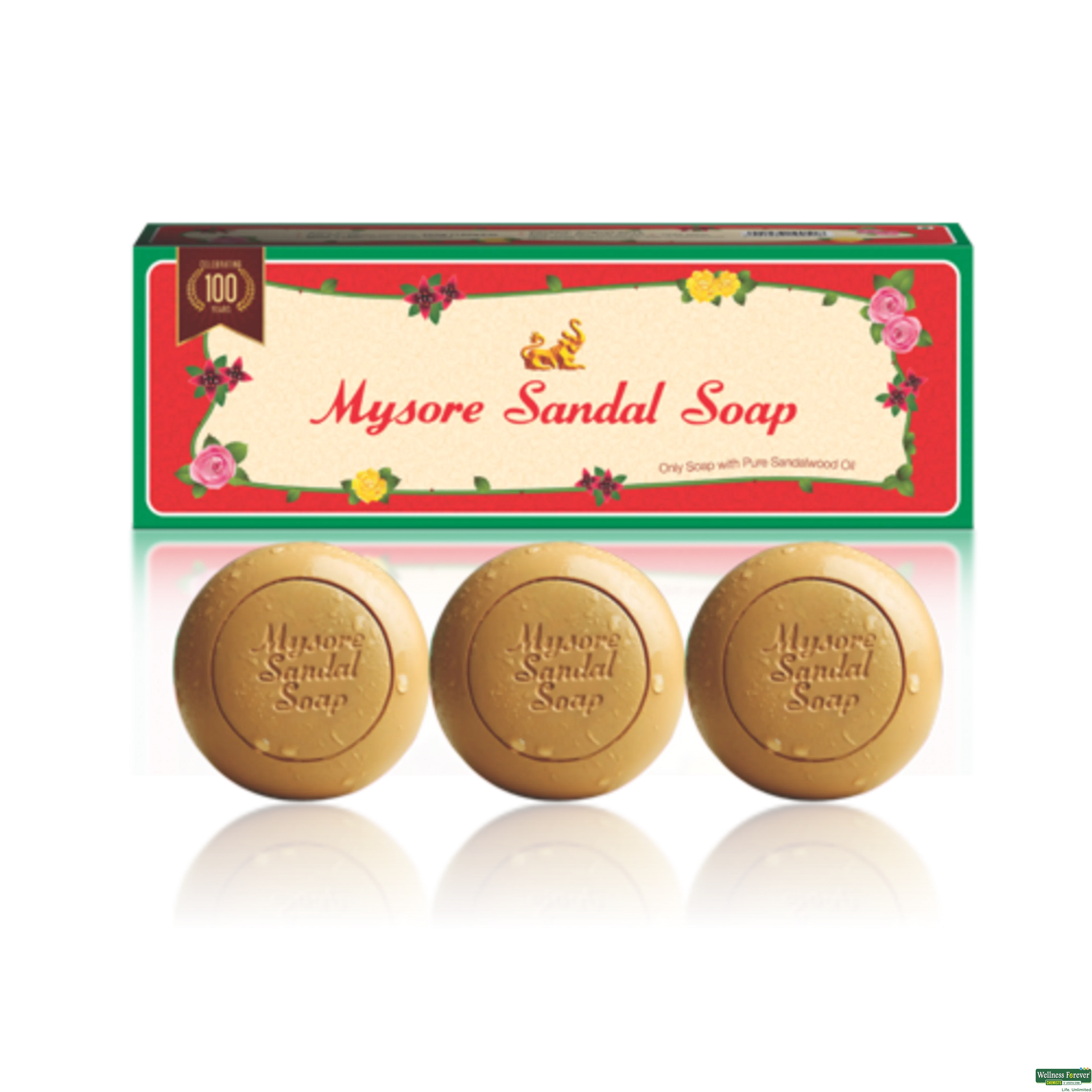 MYSORE SANDAL SOAP 3X150GM-image