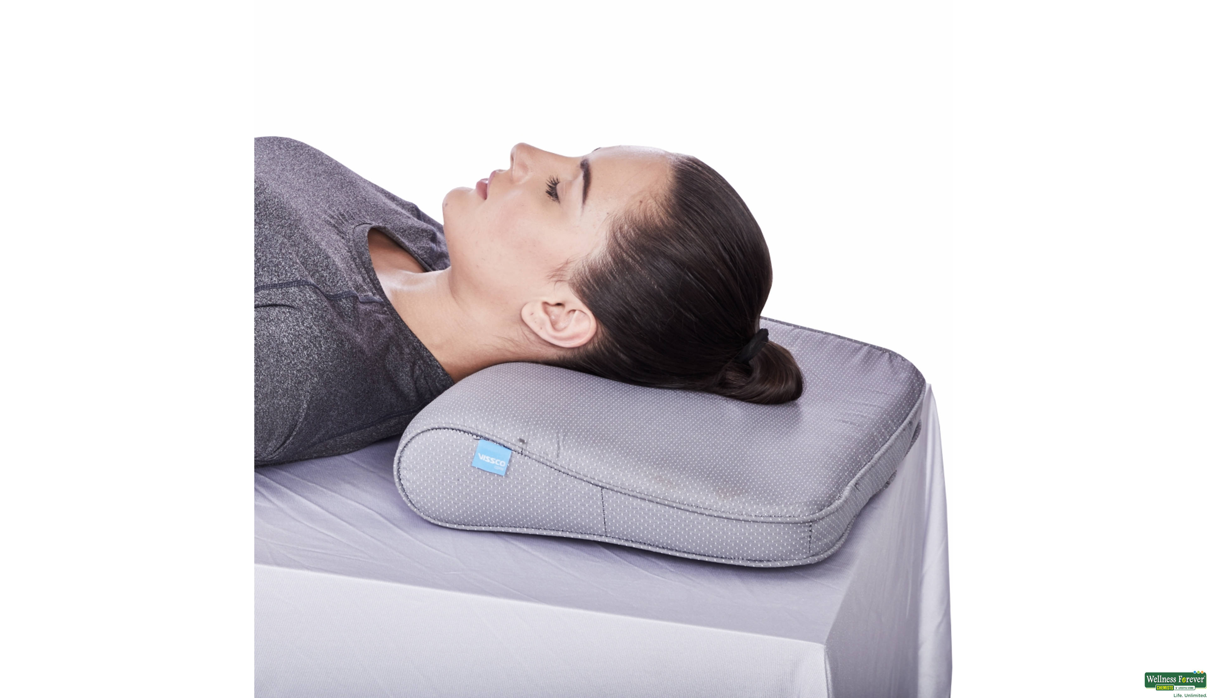 CERVICAL PILLOW DELUX VISS- 1, 1PC, null
