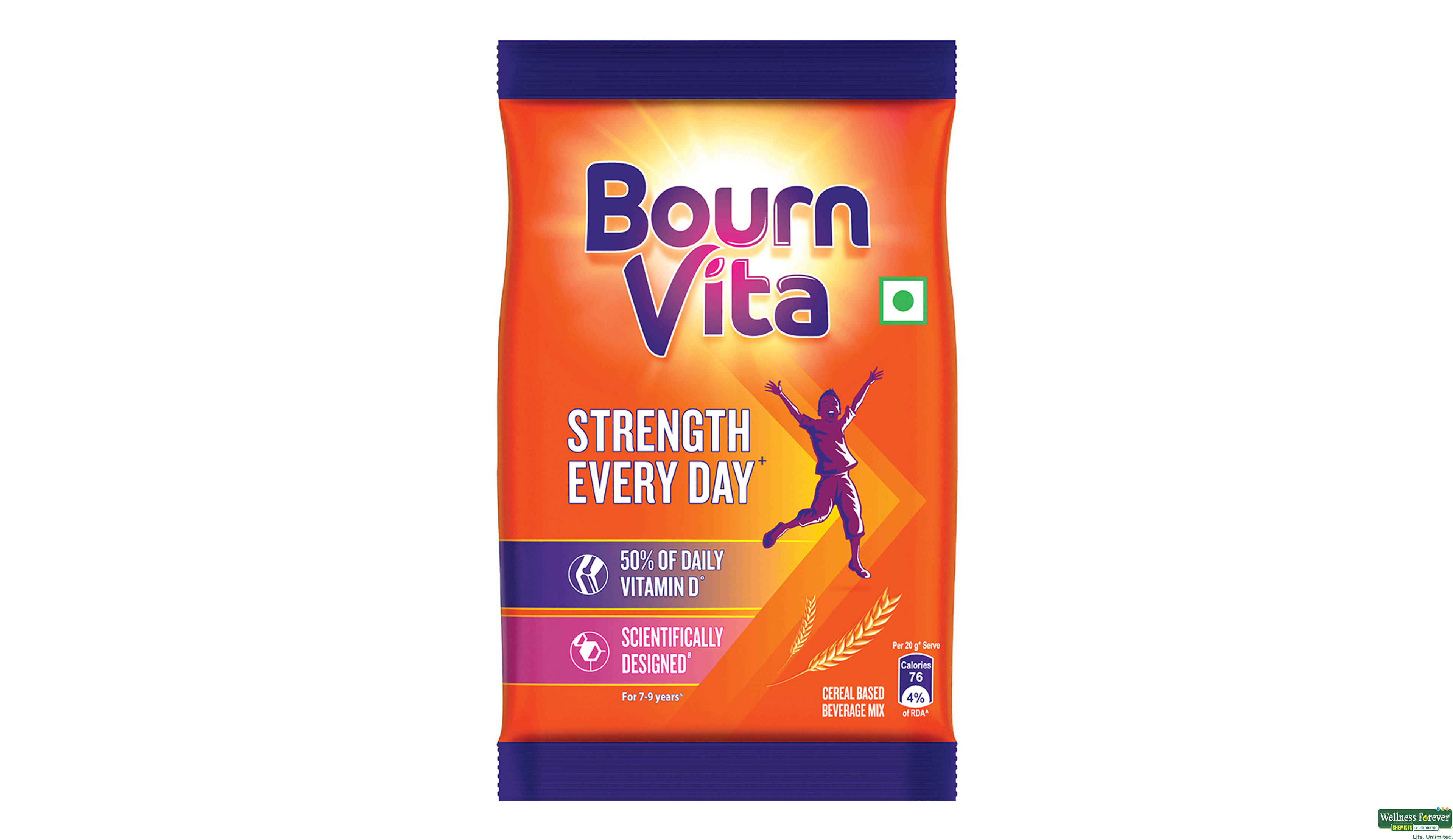 CADB BOURNVITA REF 75GM- 1, 75GM, 