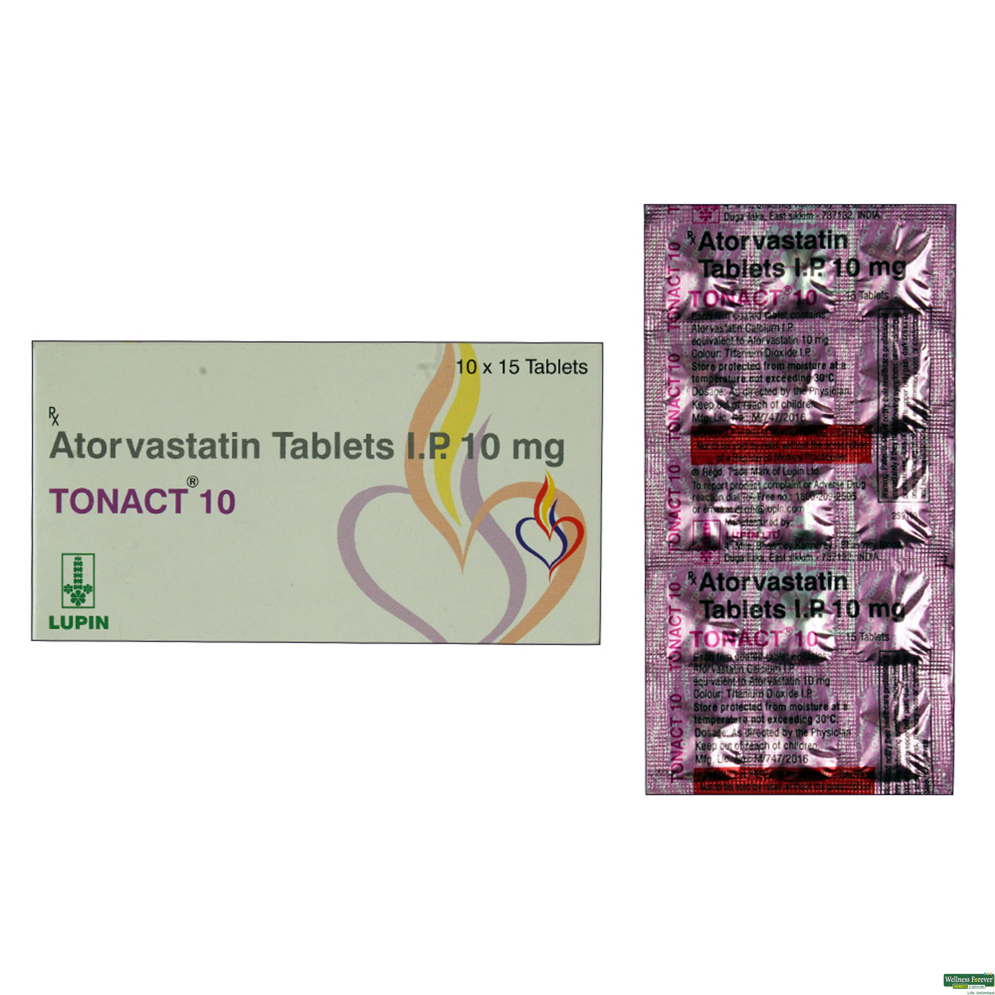 TONACT 10MG 15TAB-image