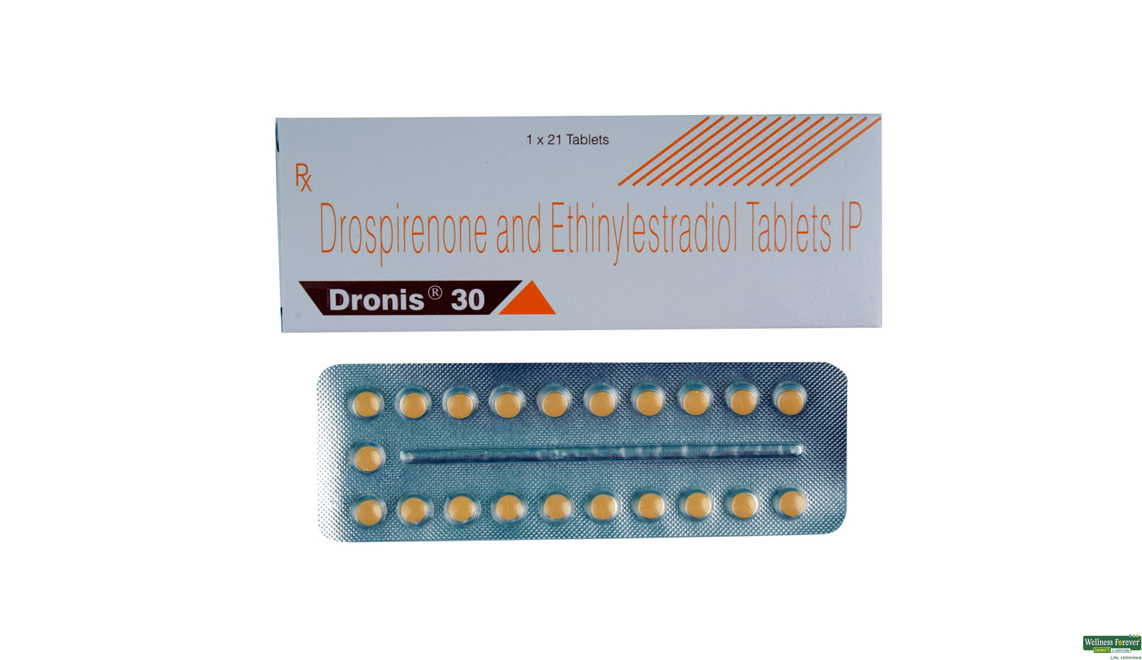 DRONIS 30MG 21TAB- 1, 21TAB, null