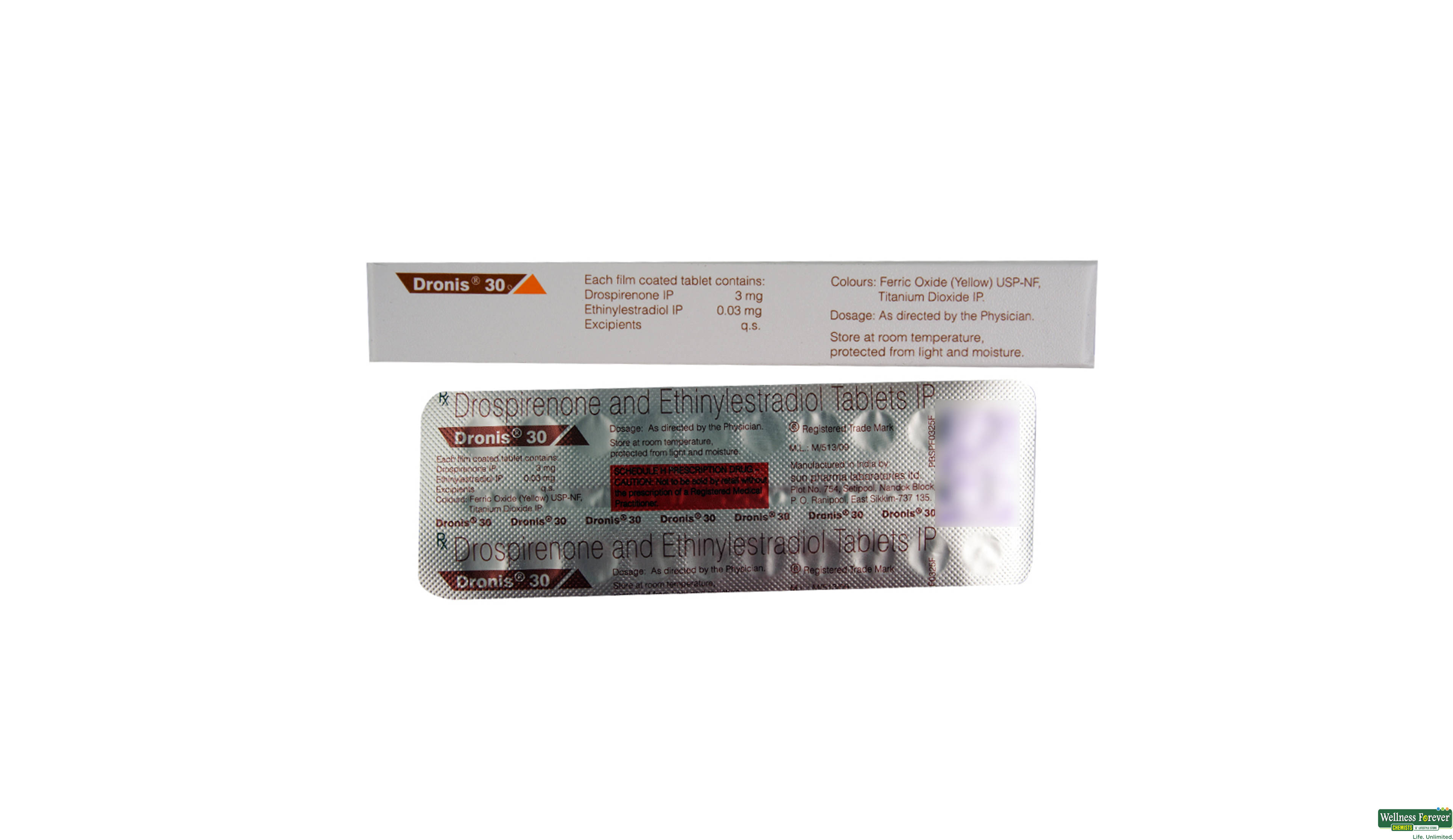 DRONIS 30MG 21TAB- 2, 21TAB, null