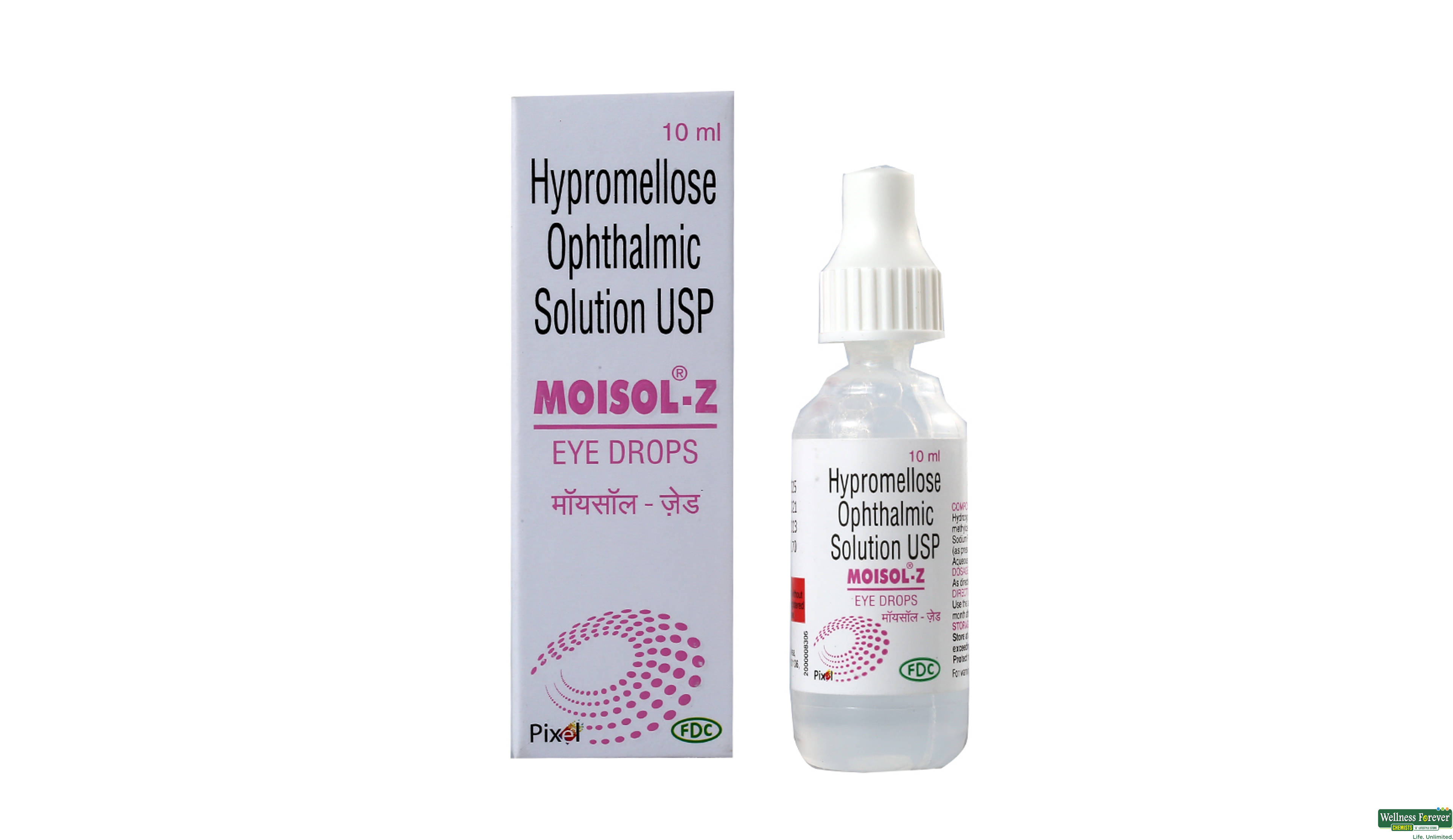 MOISOL-Z E/DROP 10ML- 1, 10ML, null