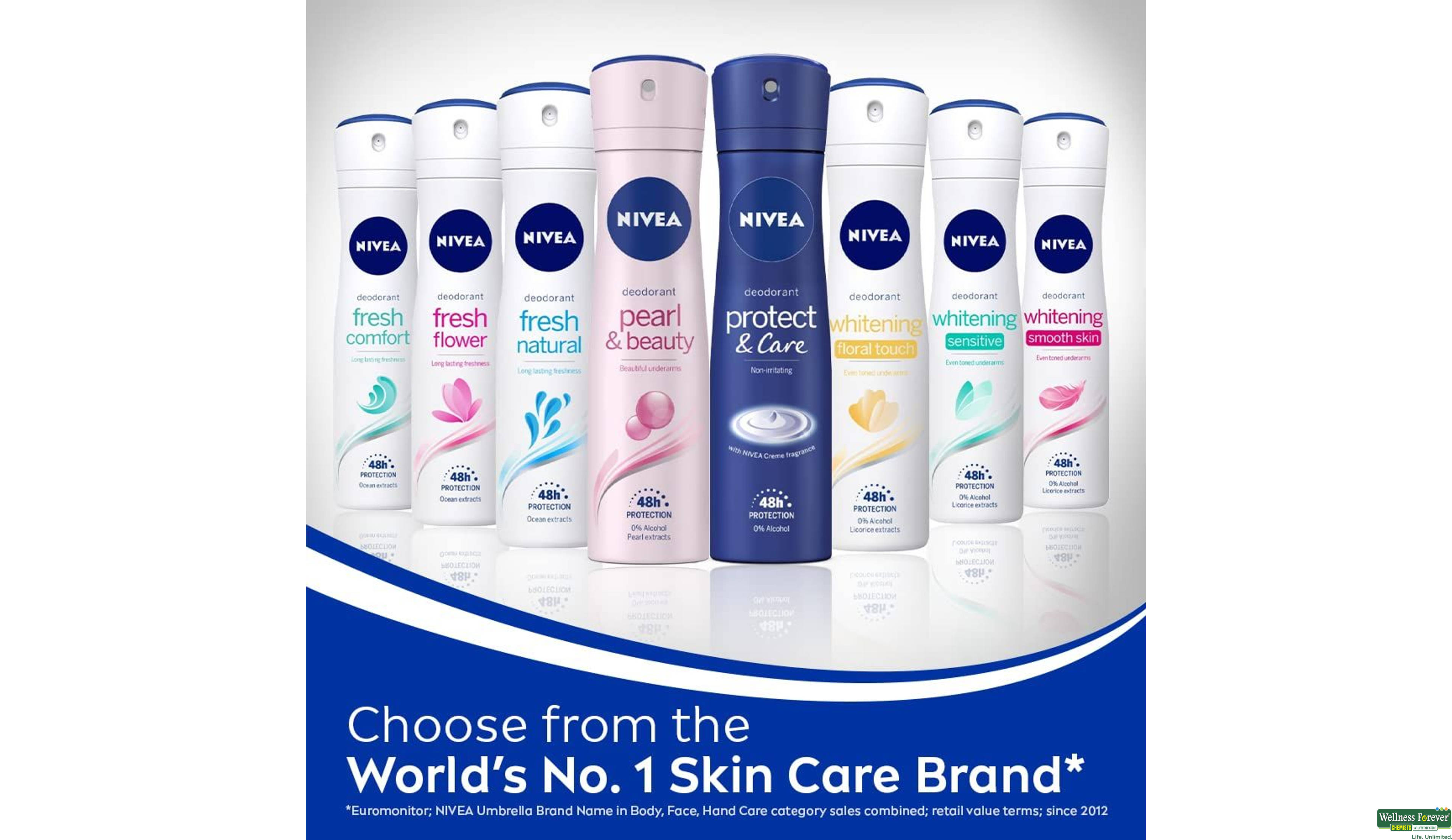 NIVEA DEO WOMEN PEARL BEAUTY 150ML- 5, 150ML, 