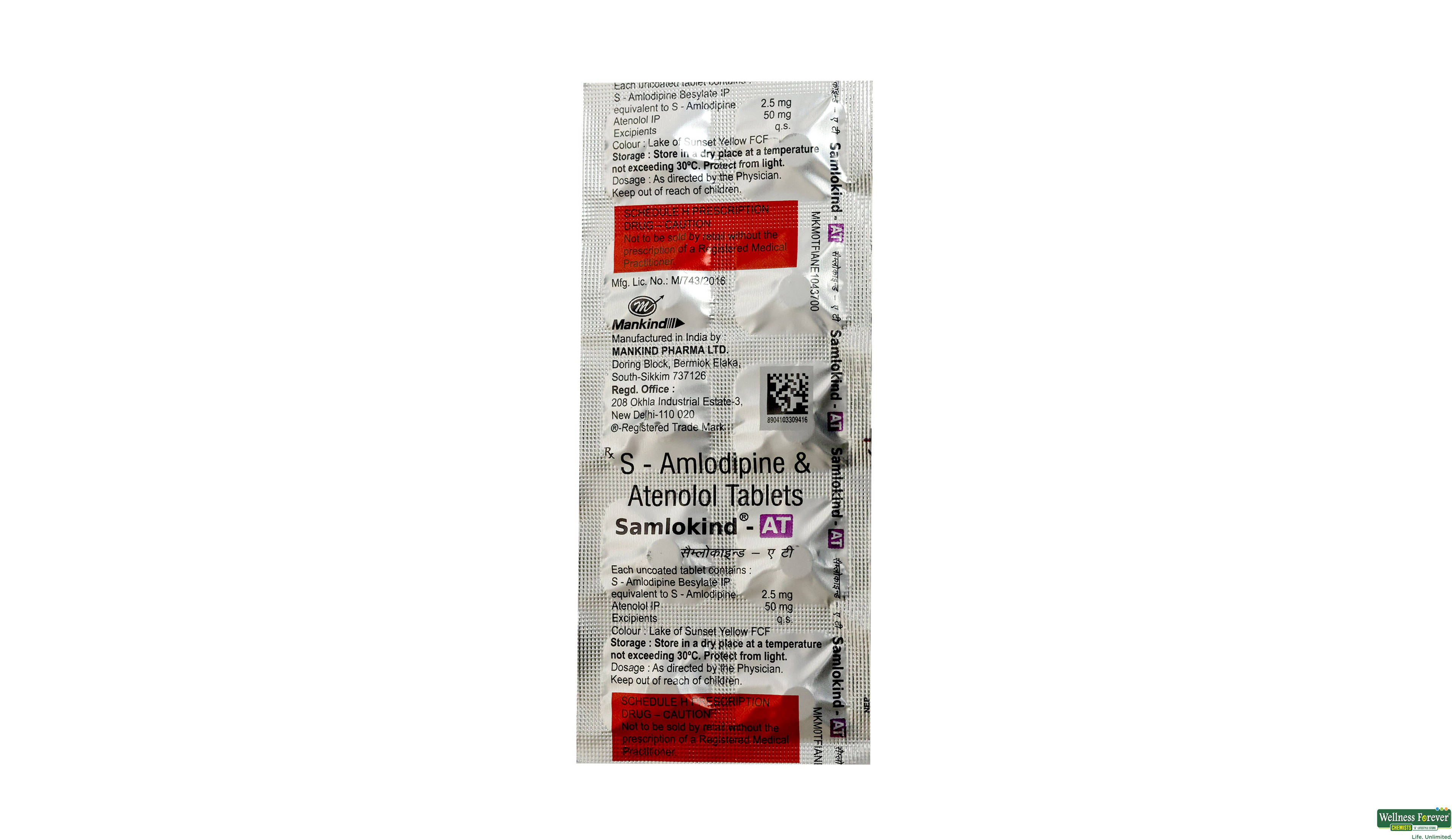 SAMLOKIND-AT 10TAB- 1, 10TAB, null