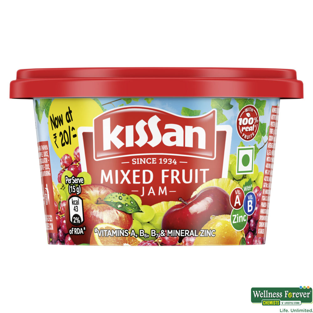 Buy Kissan Mixed Fruit Jam, 100 g Online at Best Price Wellness Forever
