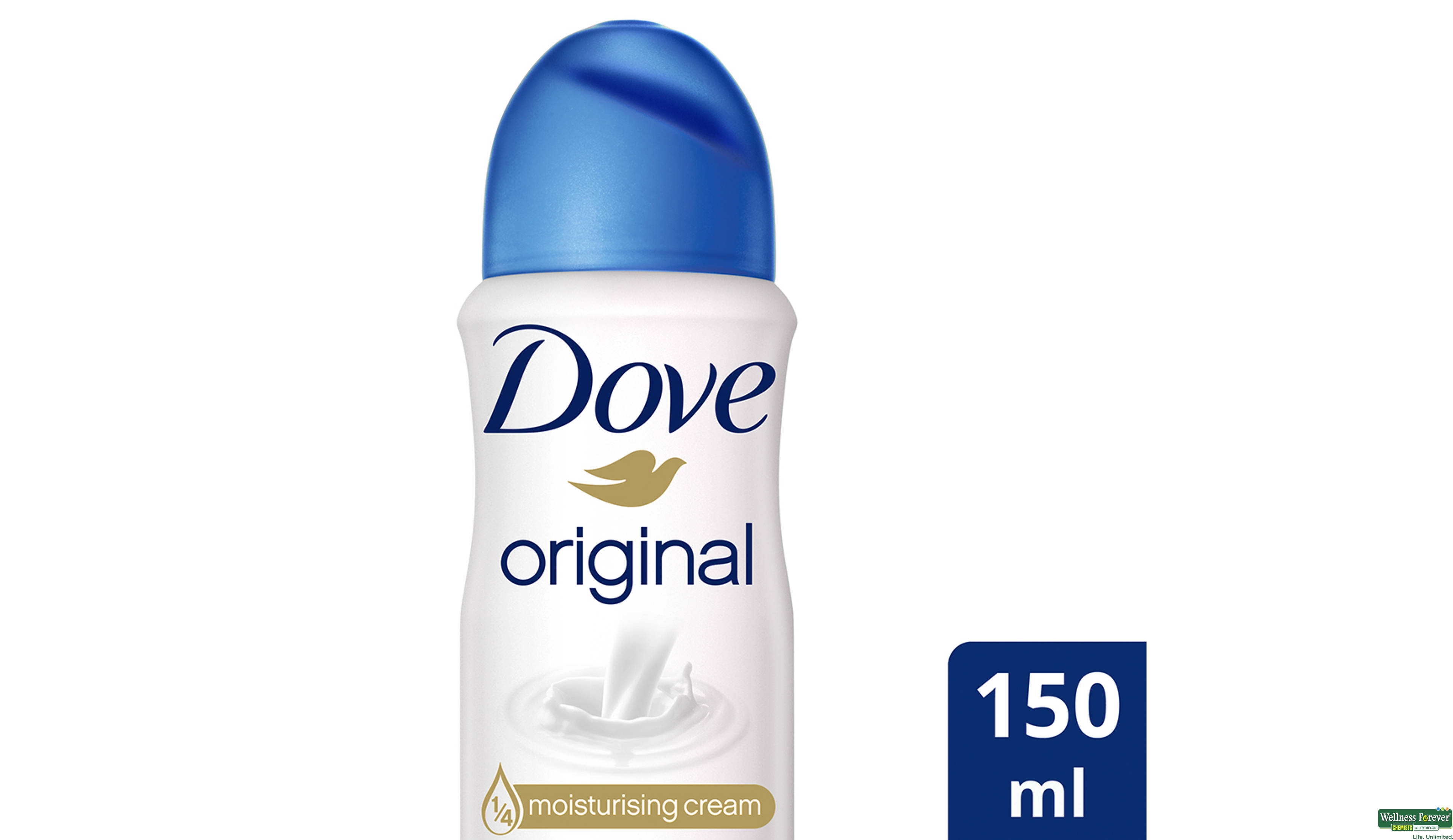DOVE DEO WHITENING ORIGINAL 169ML- 1, 169ML, 