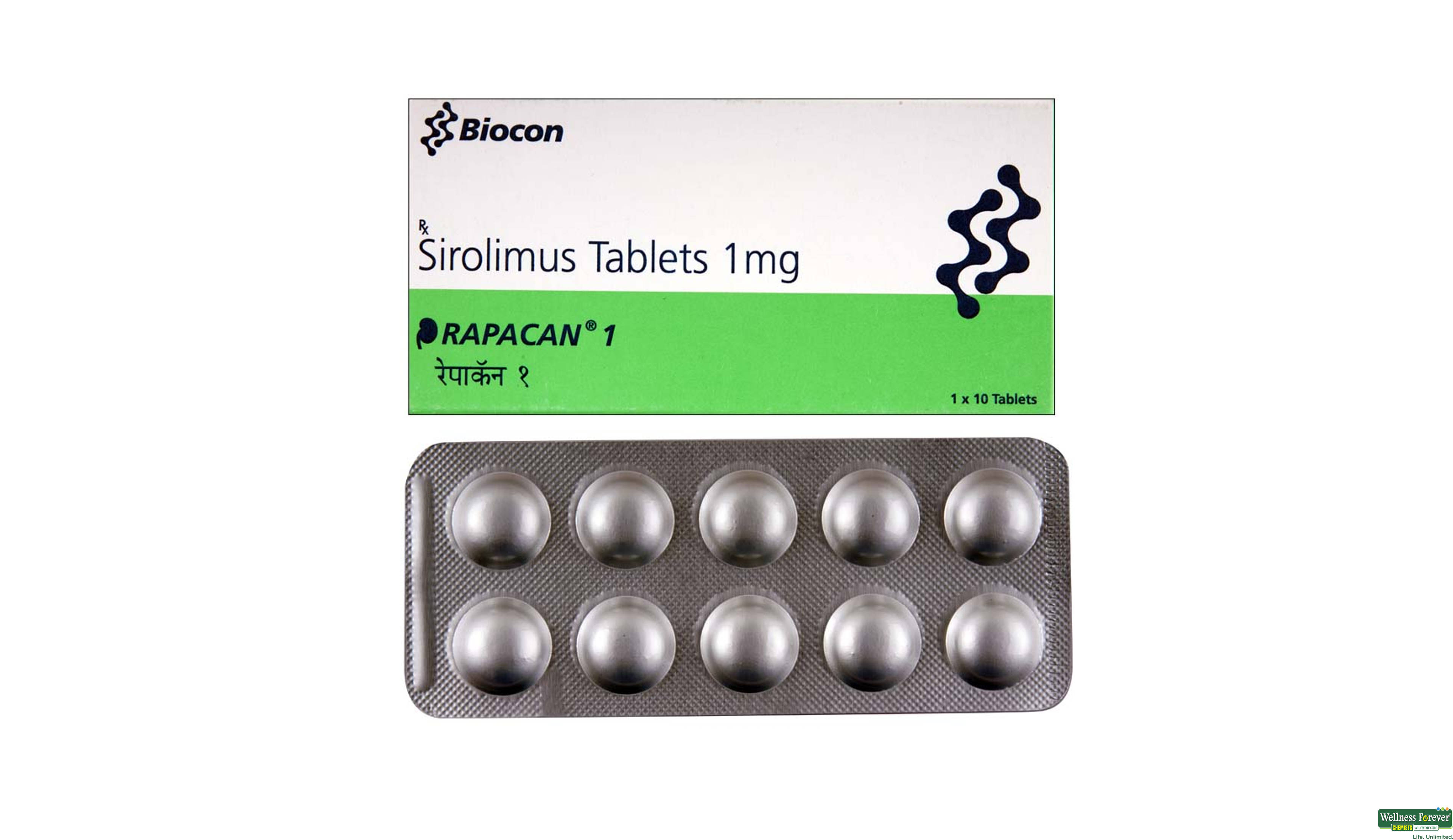 RAPACAN 1MG 10TAB- 1, 10TAB, 