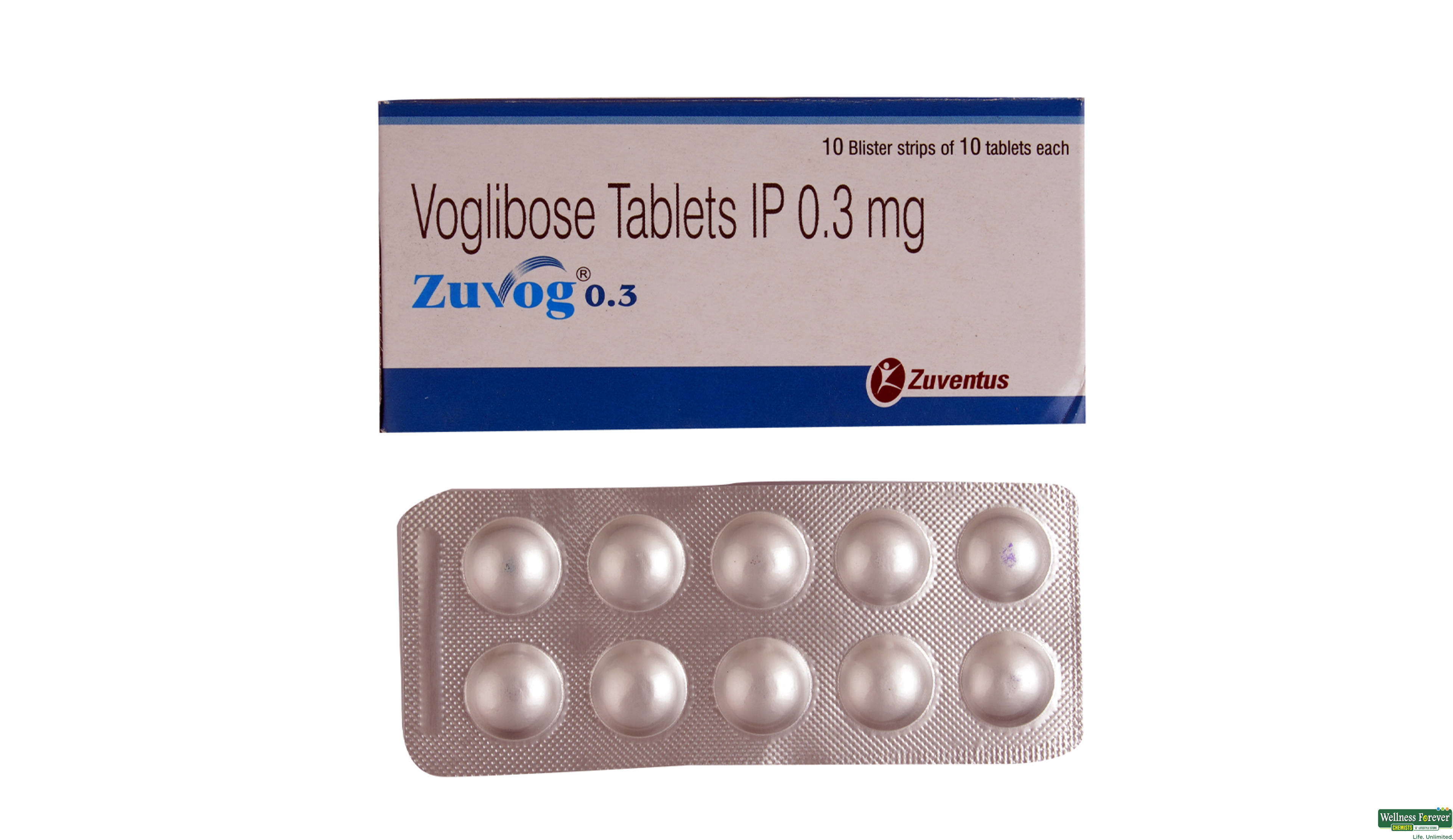 ZUVOG 0.3MG 10TAB- 1, 10TAB, 