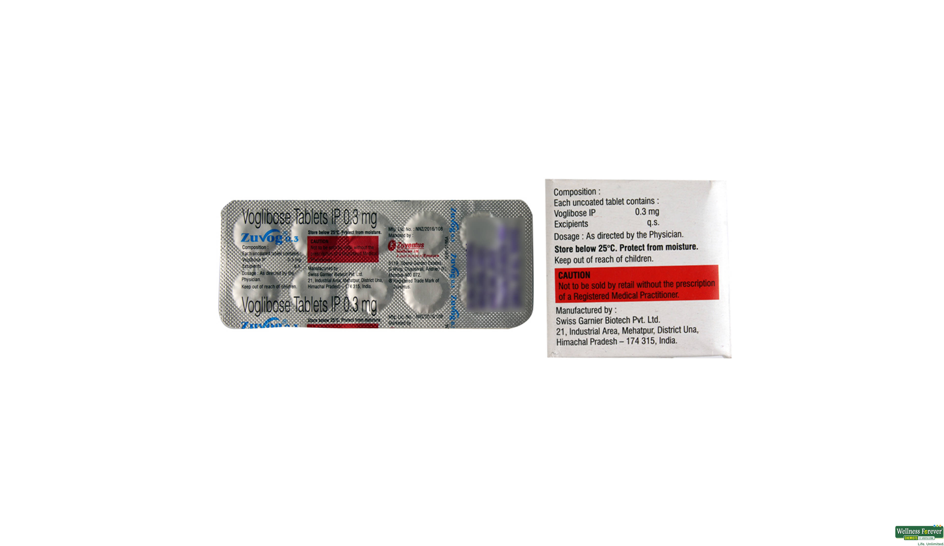 ZUVOG 0.3MG 10TAB- 2, 10TAB, 