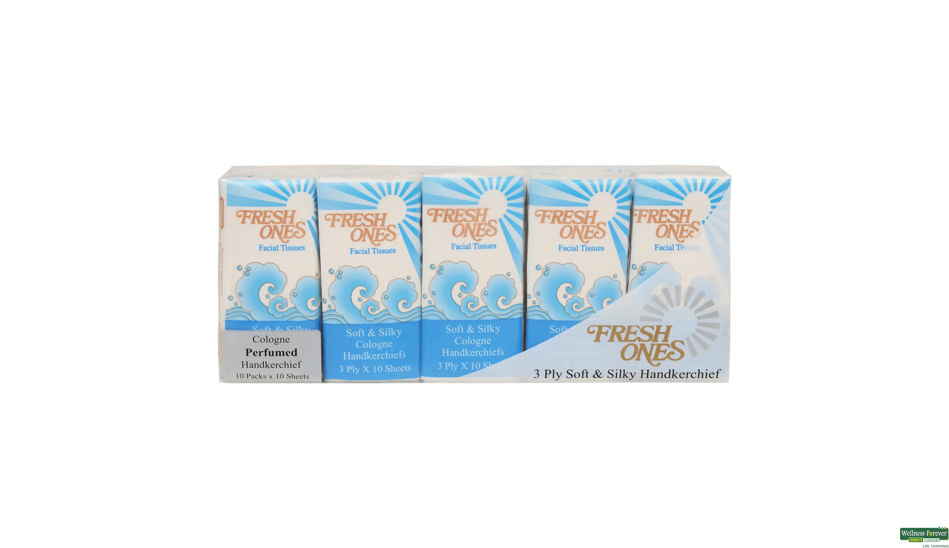 FRESH ONES TISSUE COLONEG POCKET 6X10PC- 1, 6X10PC, 