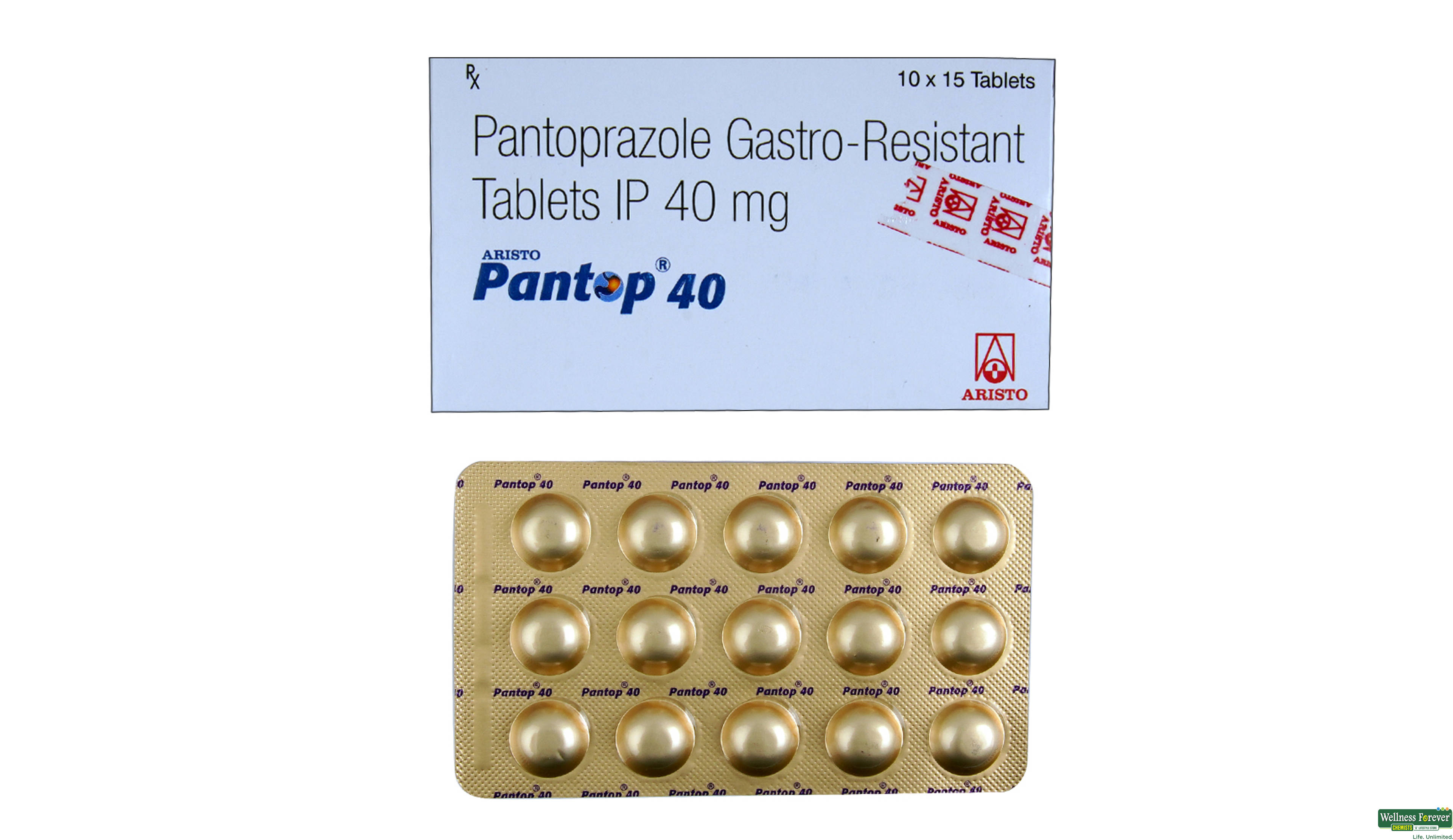 PANTOP 40MG 15TAB- 1, 15TAB, 