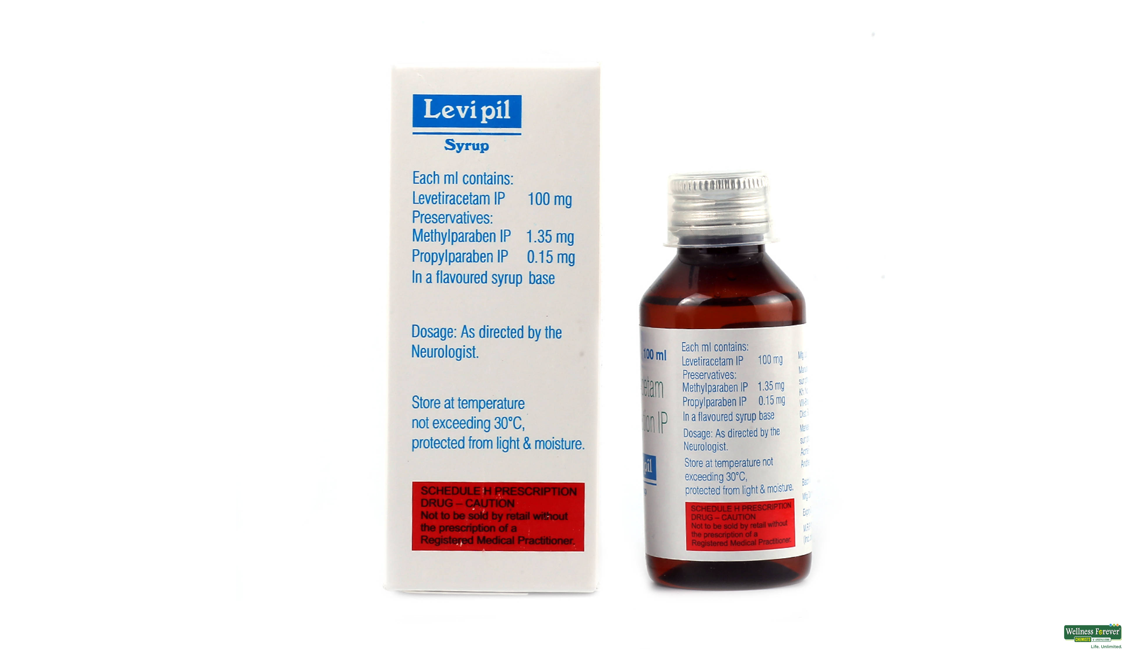 LEVIPIL SYP 100ML- 2, 100ML, 
