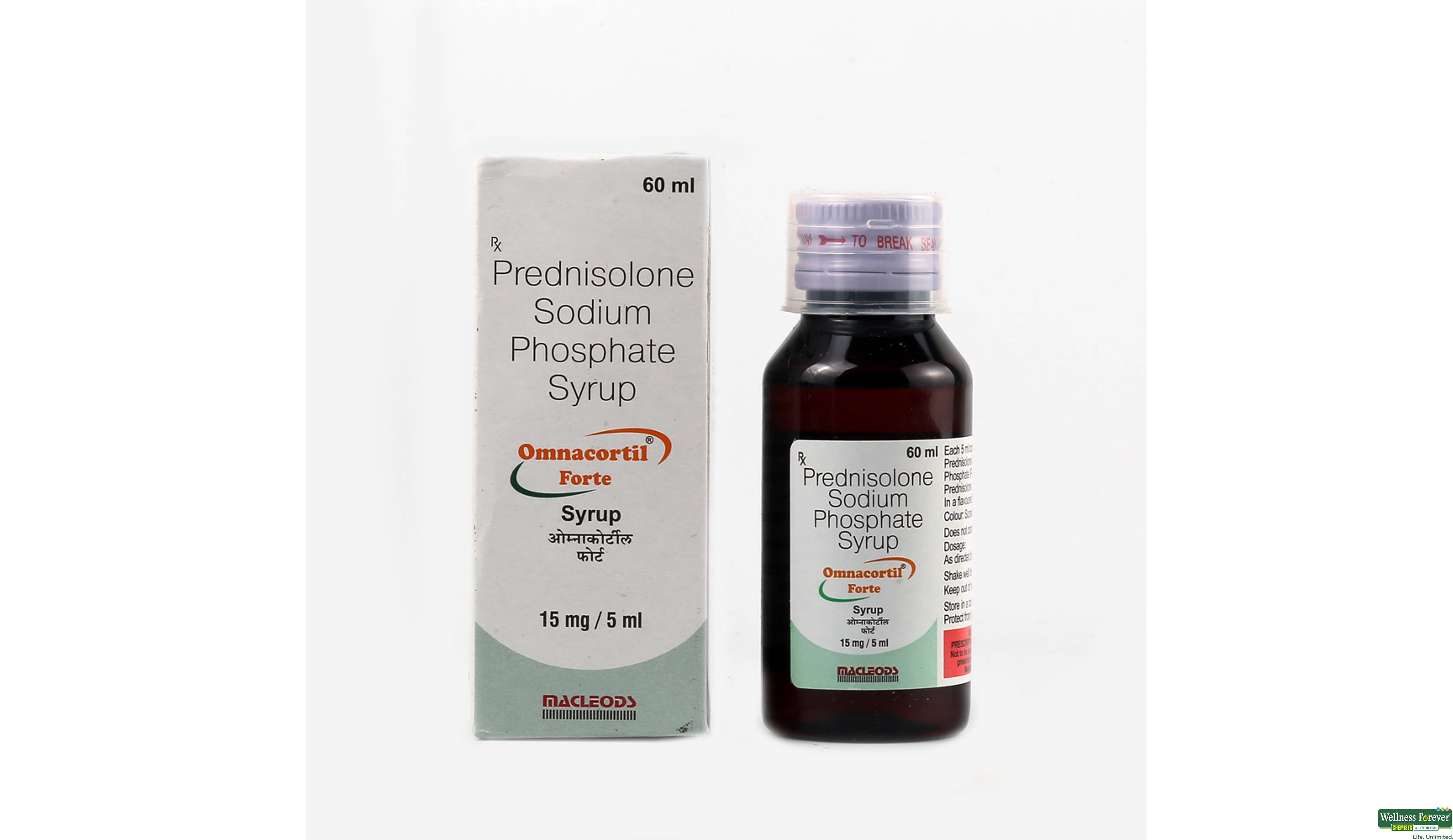 OMNACORTIL-FORTE SYP 60ML- 1, 60ML, 