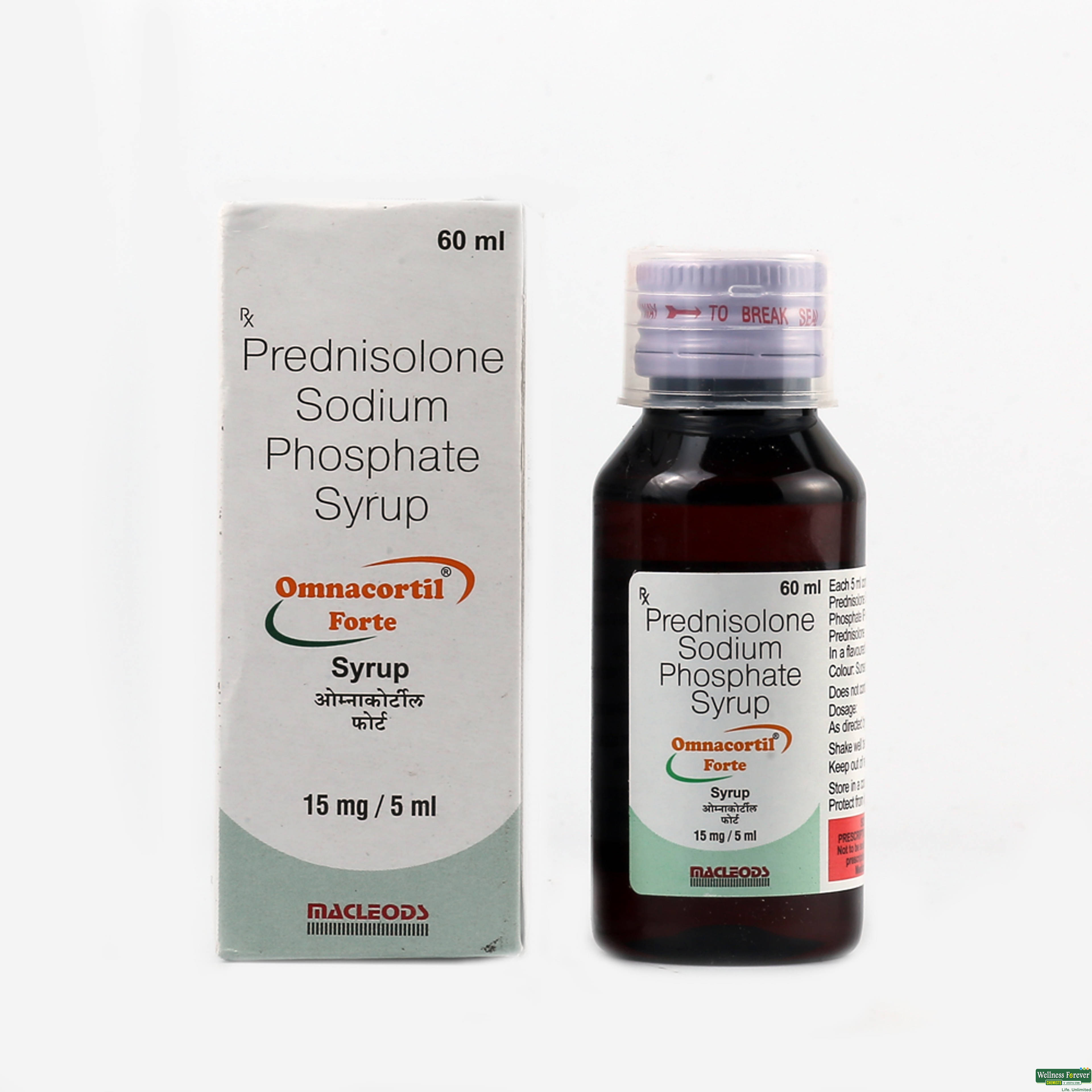 Omnacortil-Forte Syrup 60 ml-image