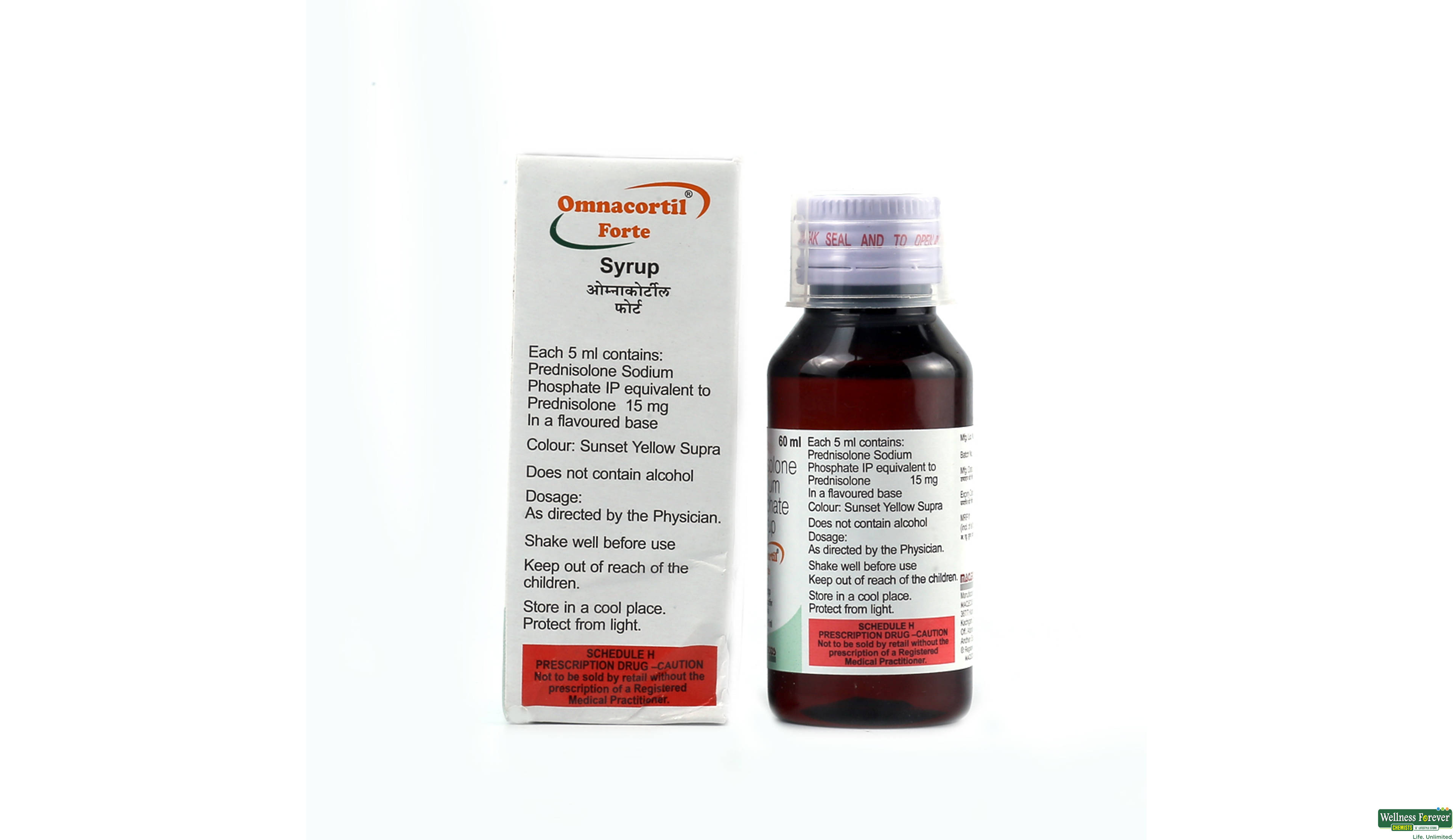 OMNACORTIL-FORTE SYP 60ML- 2, 60ML, 