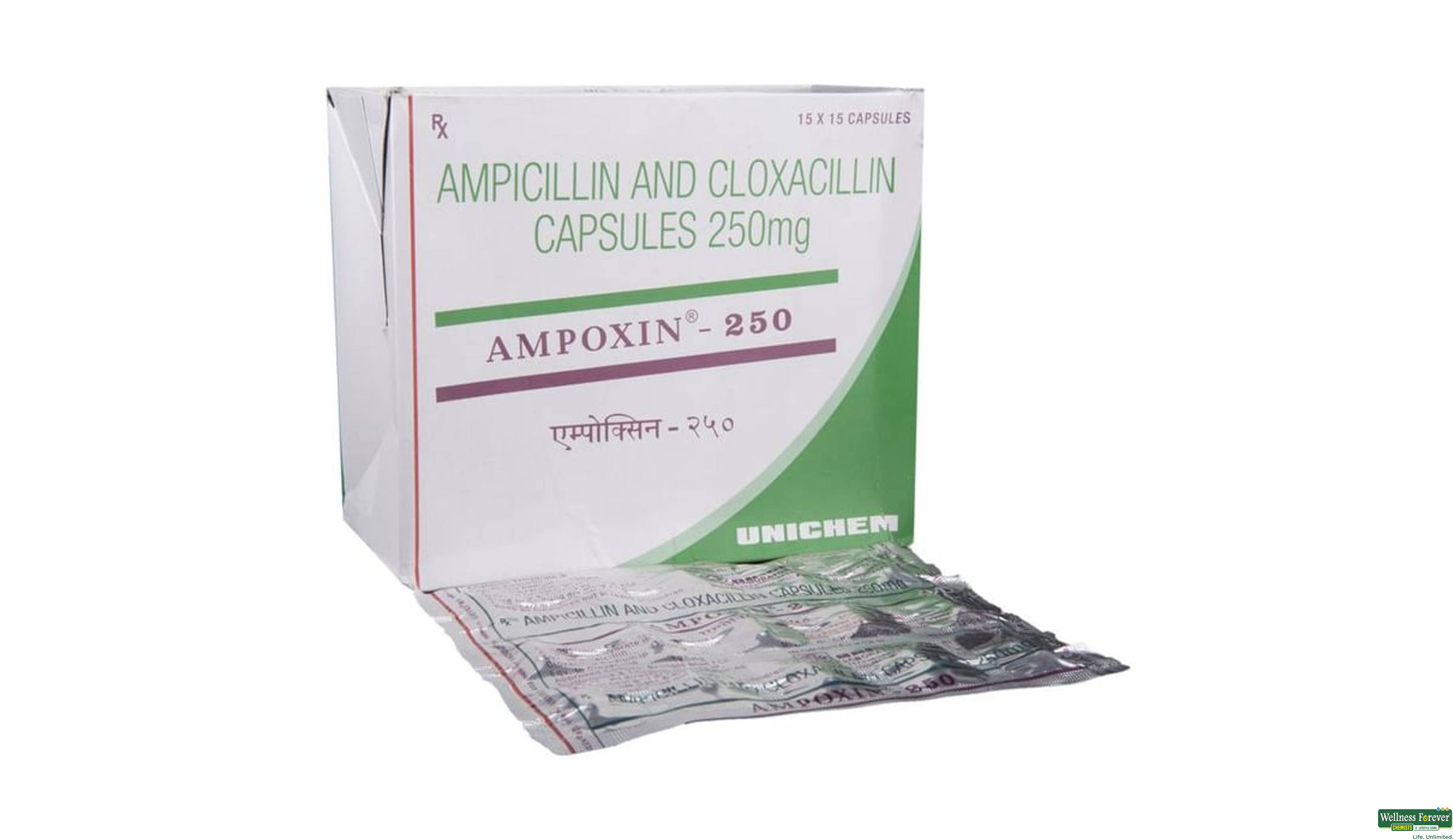 AMPOXIN 250MG 15CAP- 1, 15CAP, null