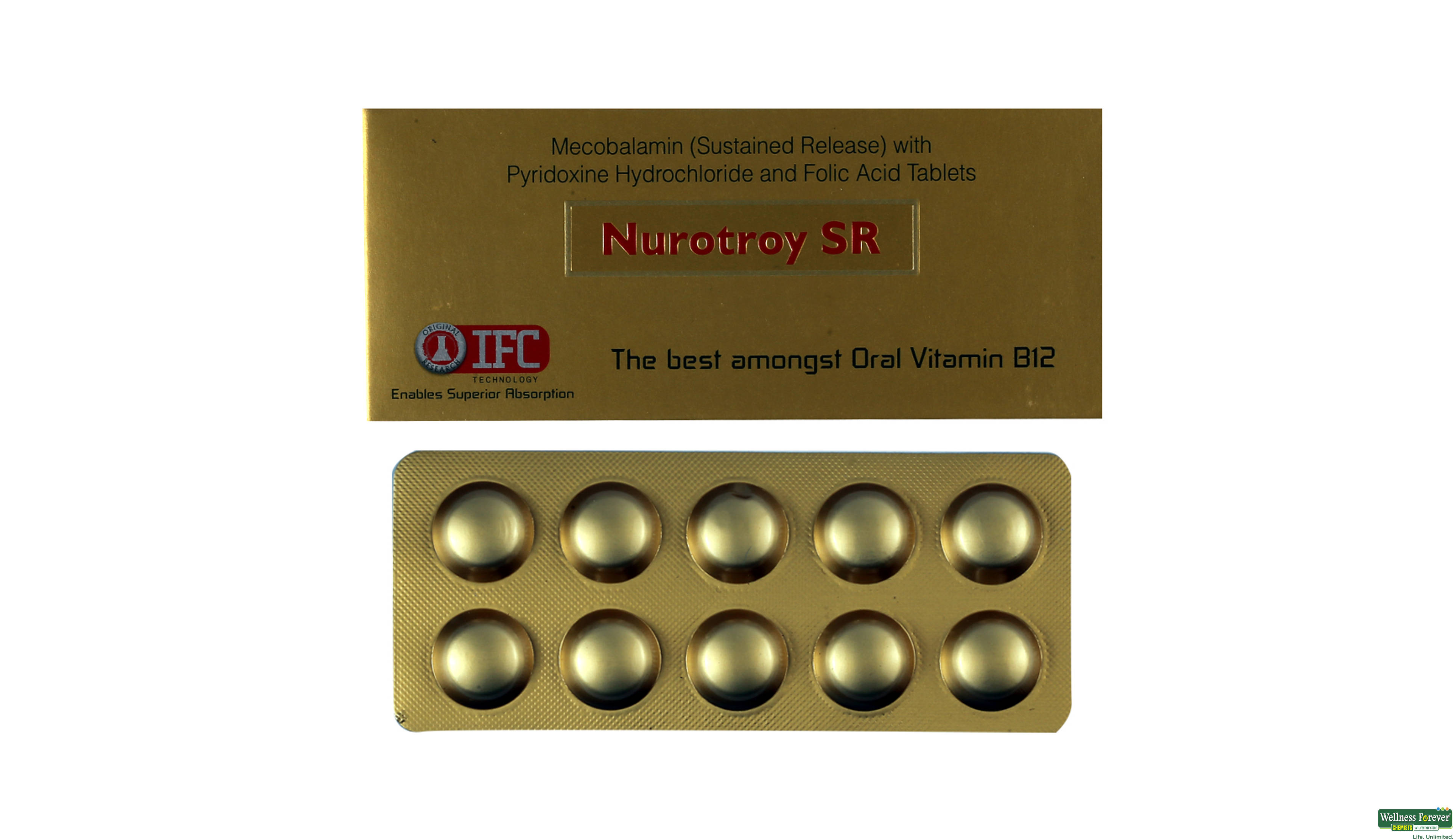 NUROTROY-SR 10TAB- 1, 10TAB, null