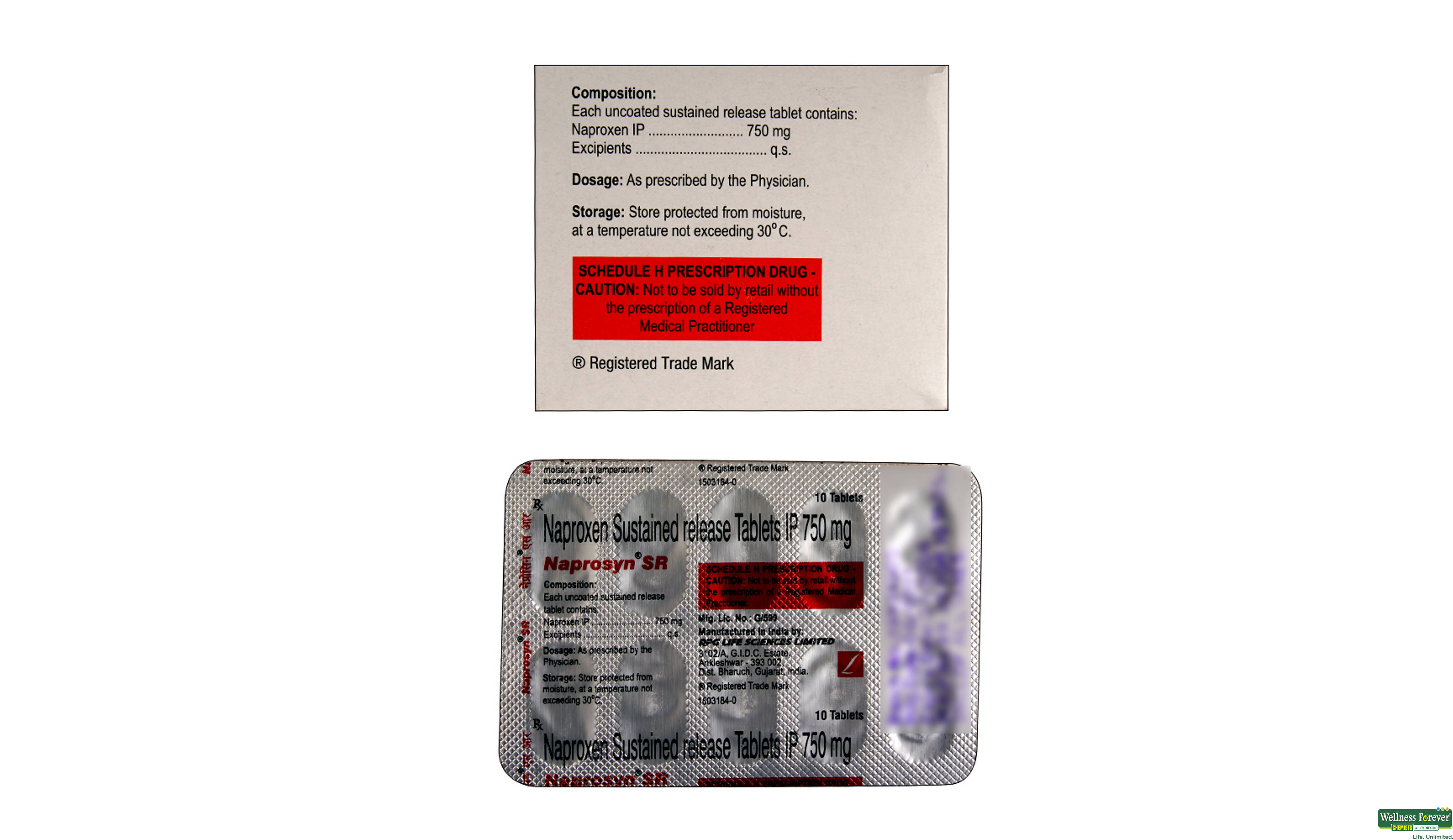 NAPROSYN-SR 10TAB- 2, 10TAB, 