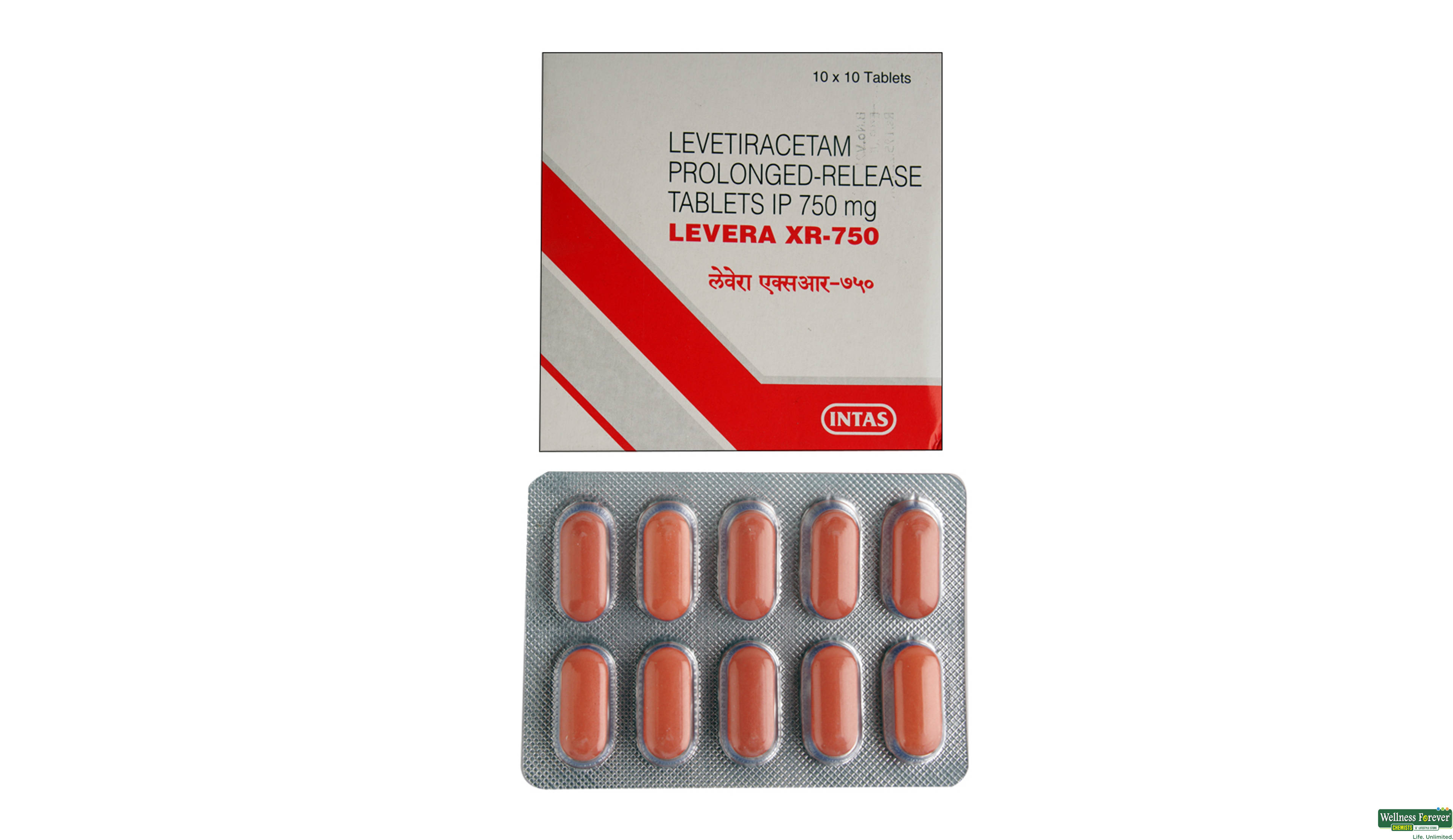 LEVERA-XR 750MG 10TAB- 1, 10TAB, 