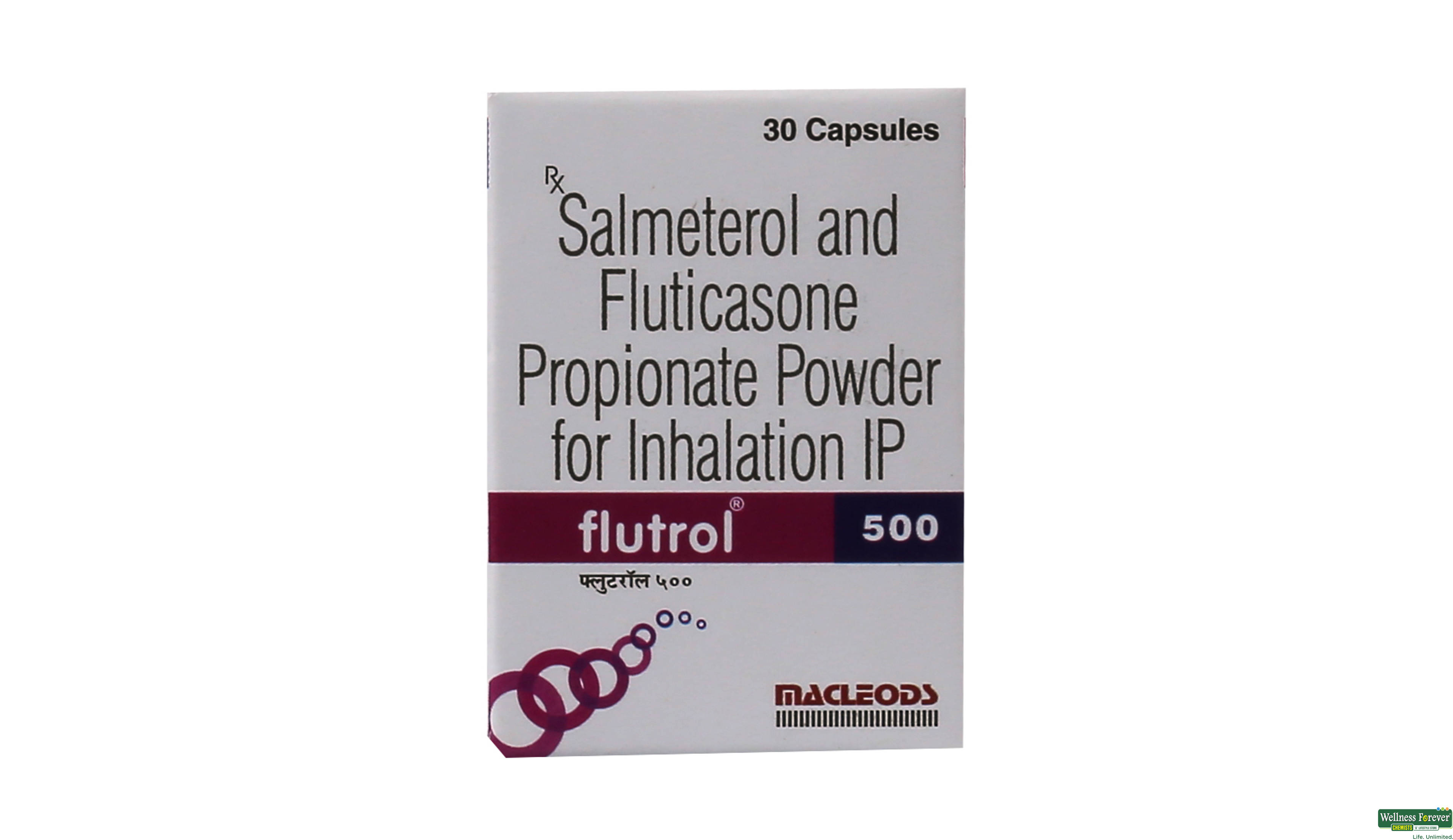 FLUTROL 500 ROTACAP 30CAP- 1, 30CAP, null