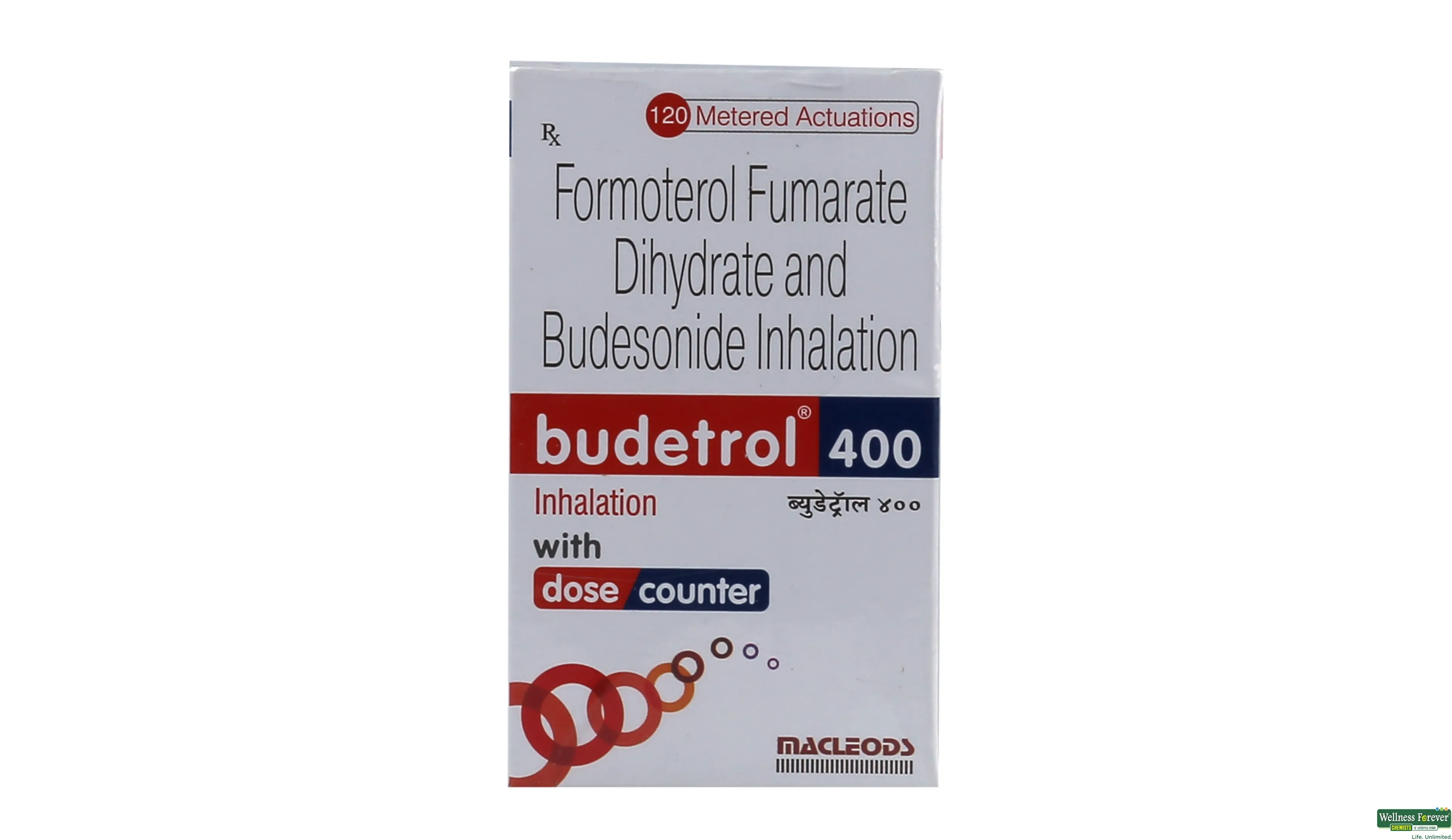 BUDETROL 400 INHALER- 1, 1PC, null