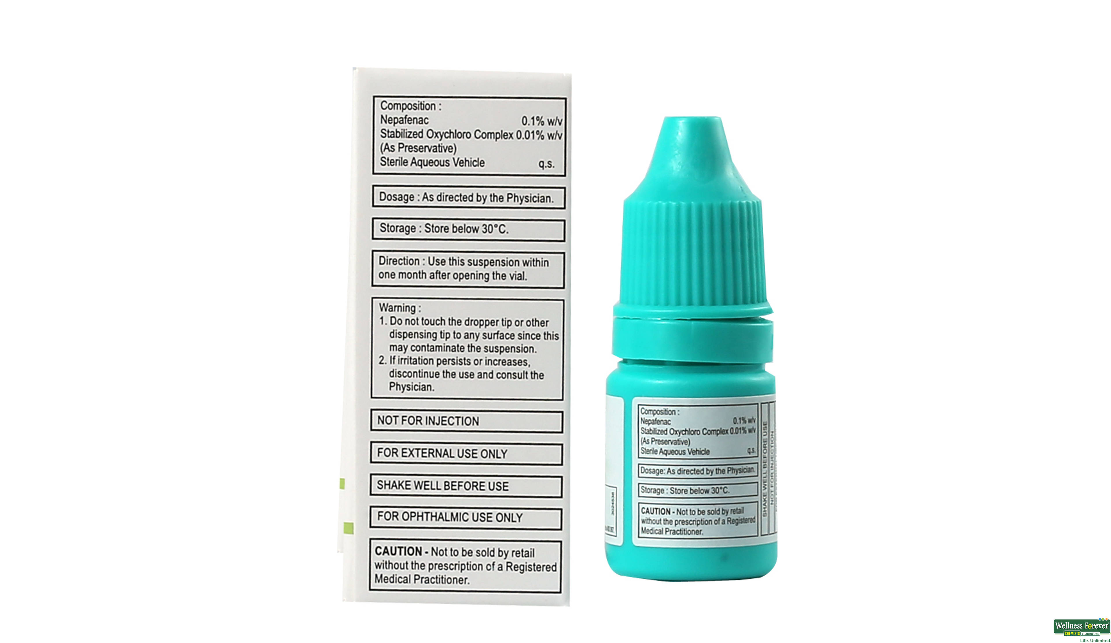 NEPAFLAM E/DROP 5ML- 2, 5ML, 