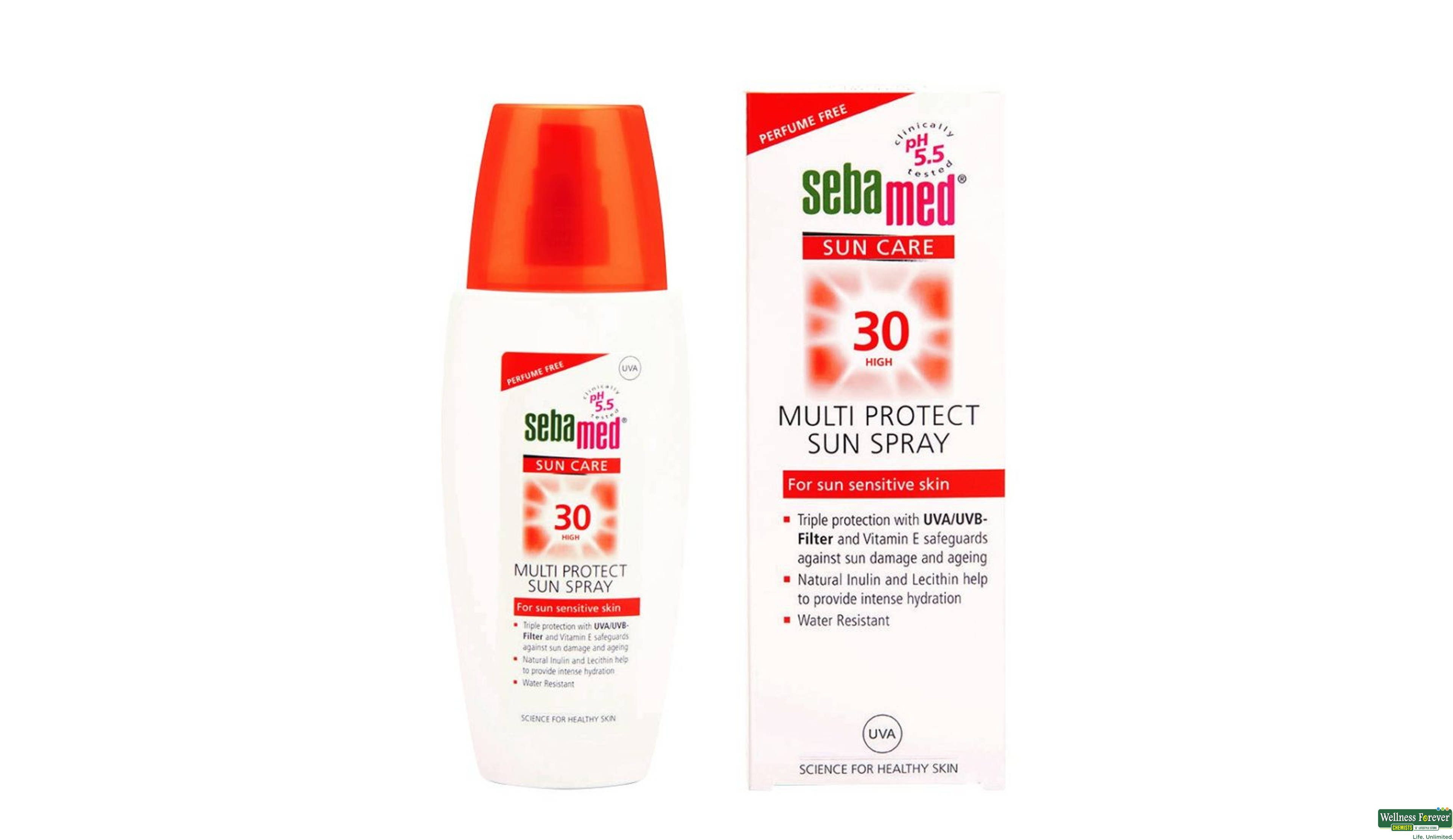 SEBAMED F/LTN SPRAY SPF30 150ML- 1, 150ML, null