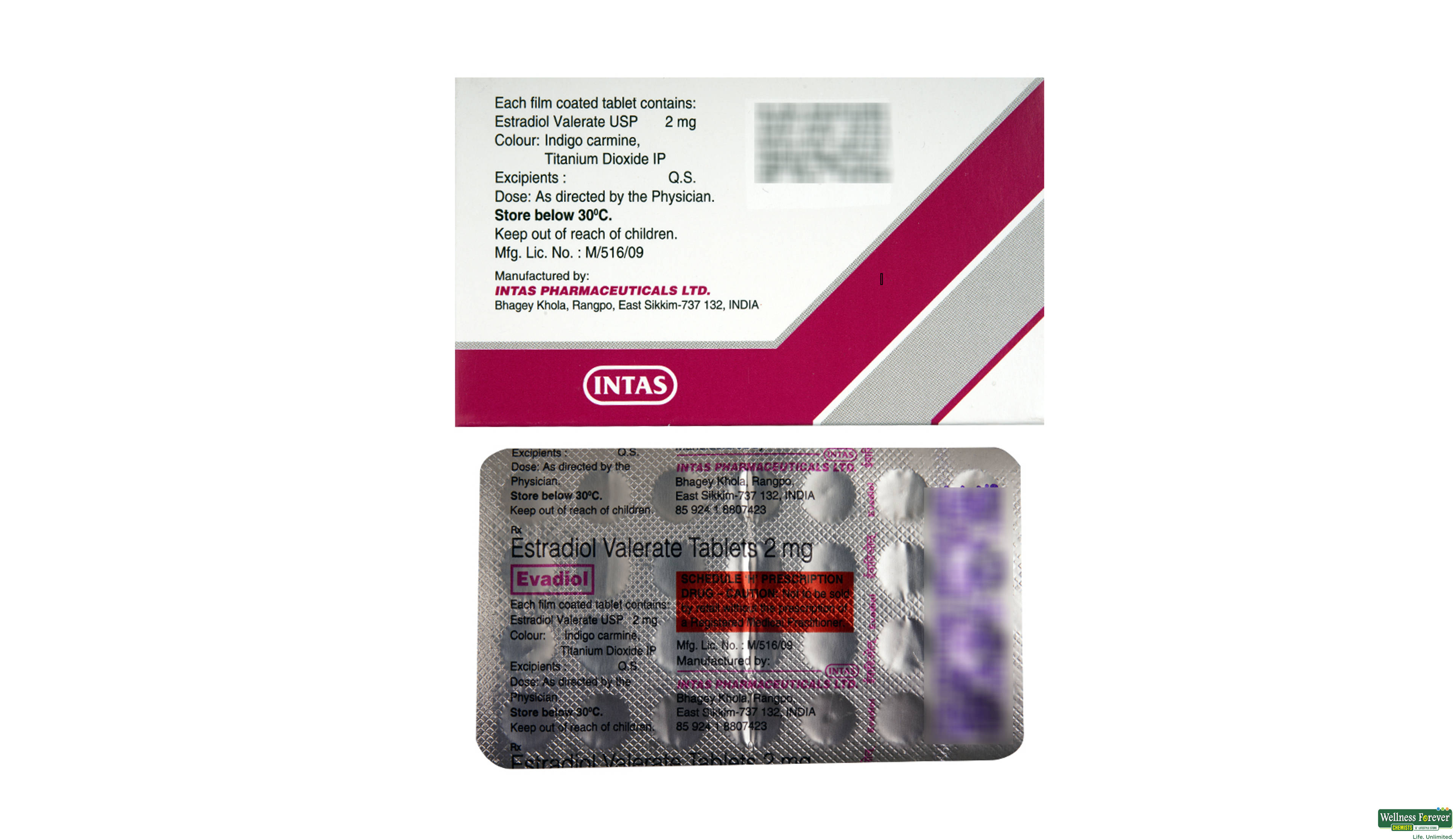 EVADIOL 2MG 28TAB- 2, 28TAB, 