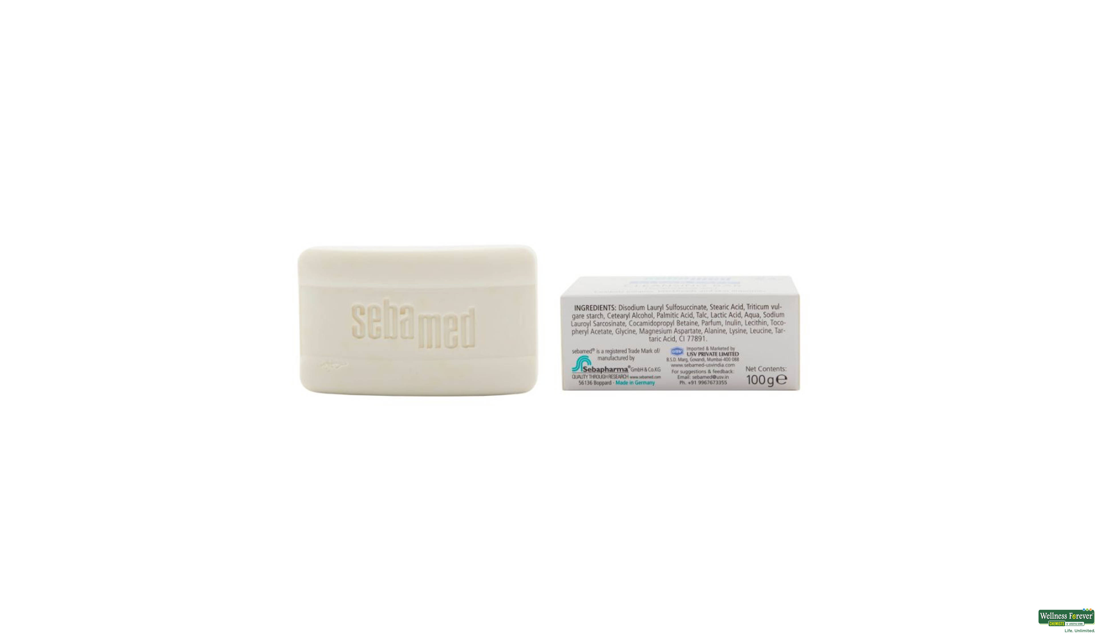 SEBAMED SOAP CLEAR 100GM- 3, 100GM, null