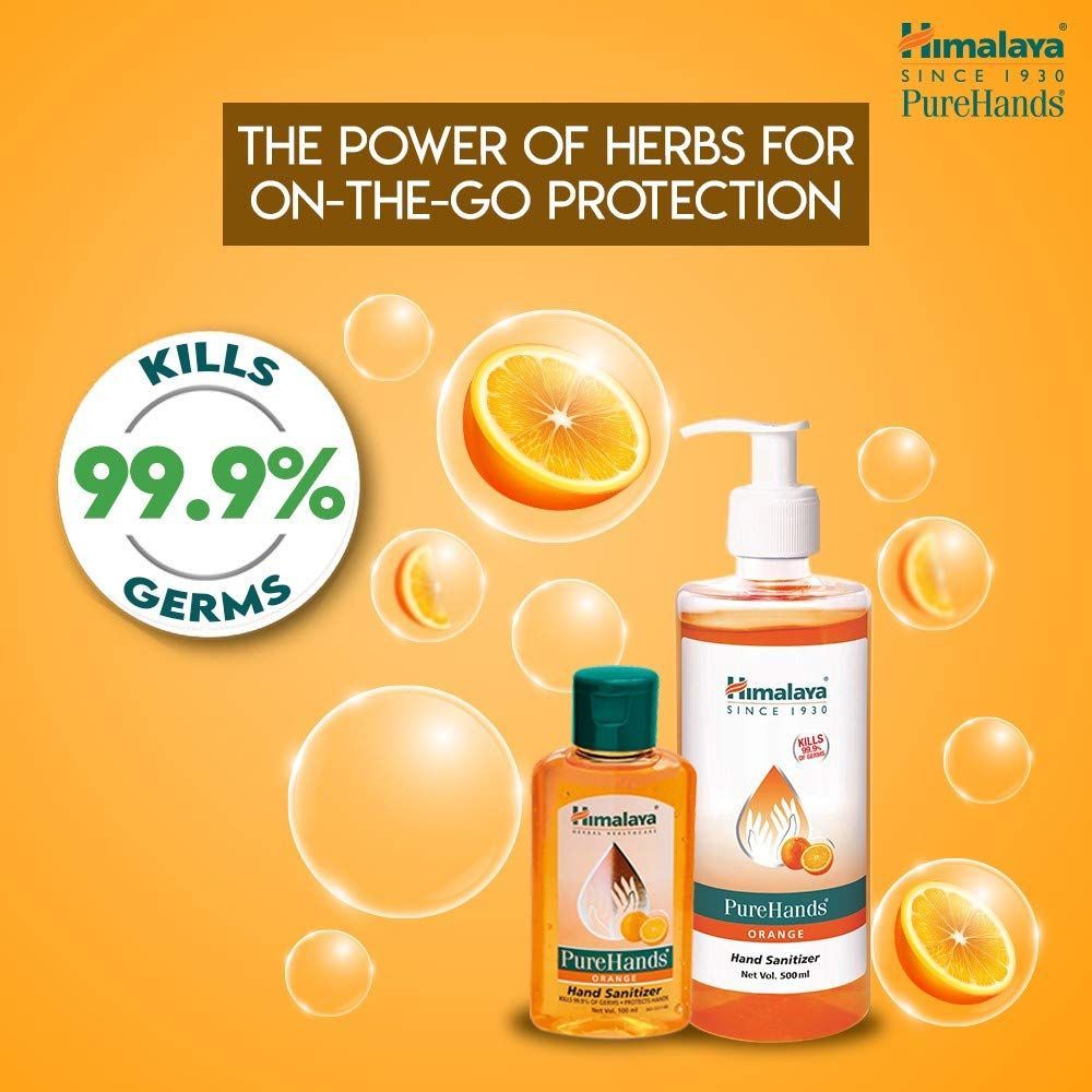 Buy Himalaya Herbal Pure Hand Sanitizer 500 ml Online at Best