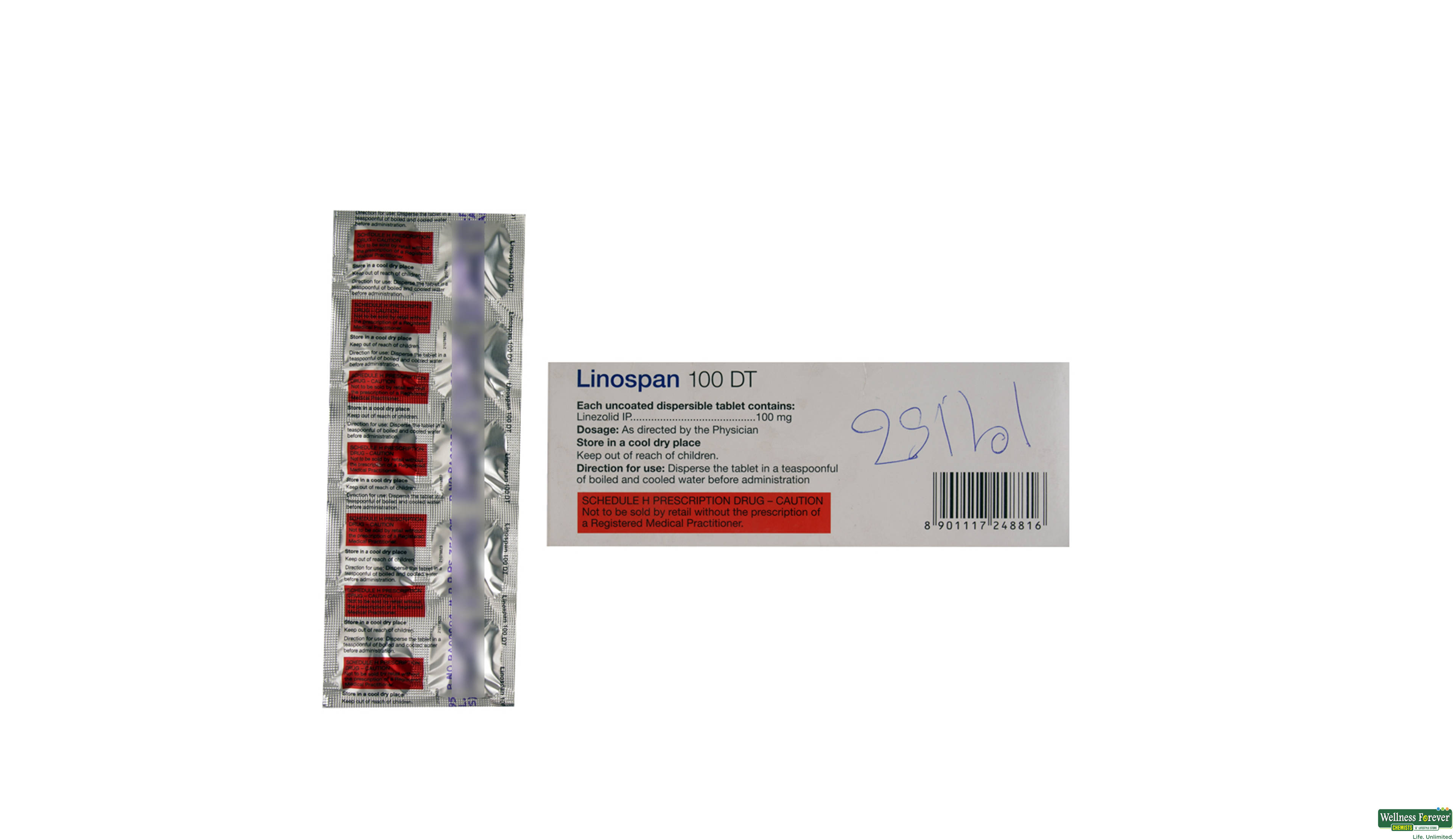 LINOSPAN 100DT 10TAB- 2, 10TAB, 