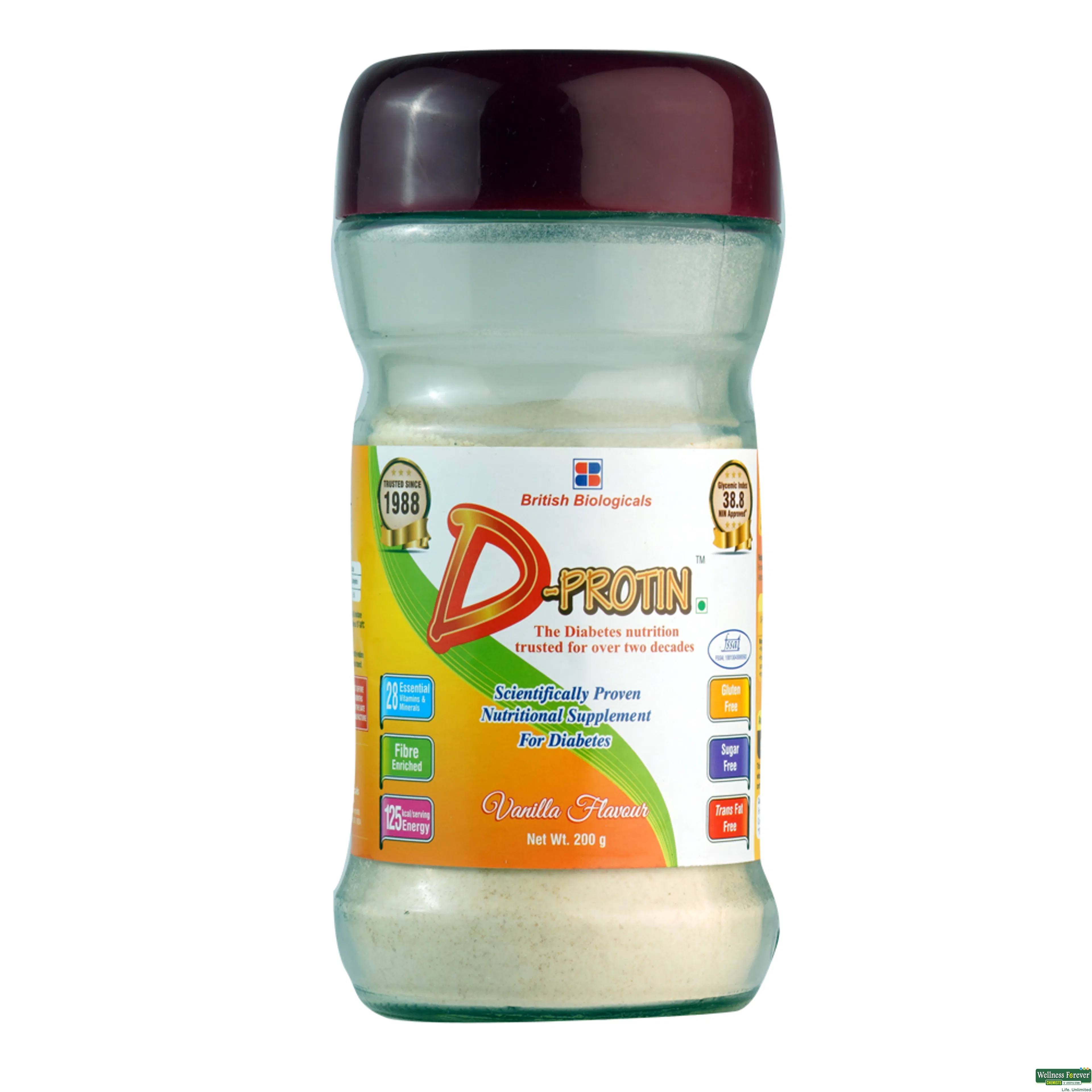 D-PROTIN VANI POW 200GM-image