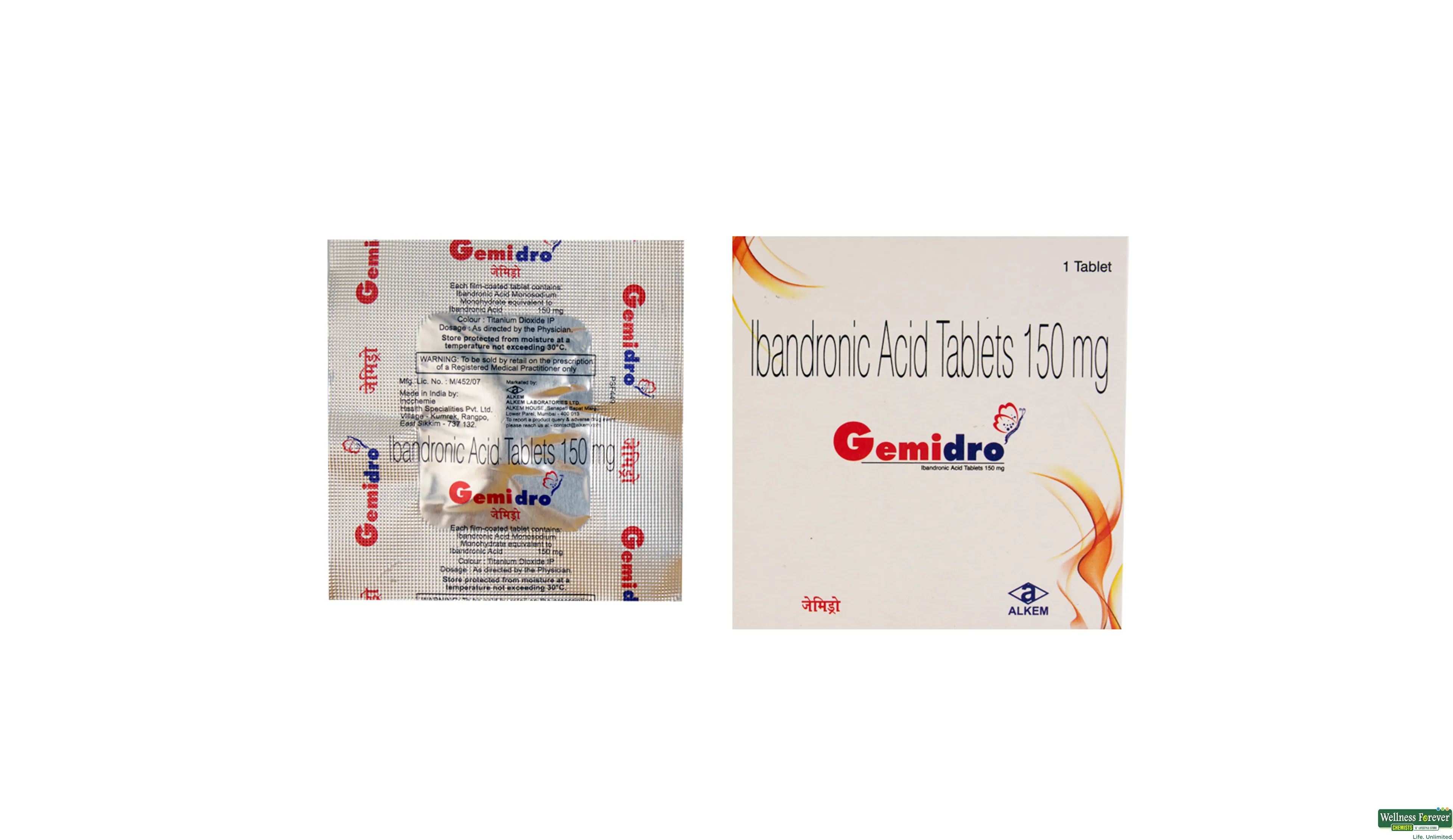 GEMIDRO 150MG 1TAB- 1, 1TAB, 