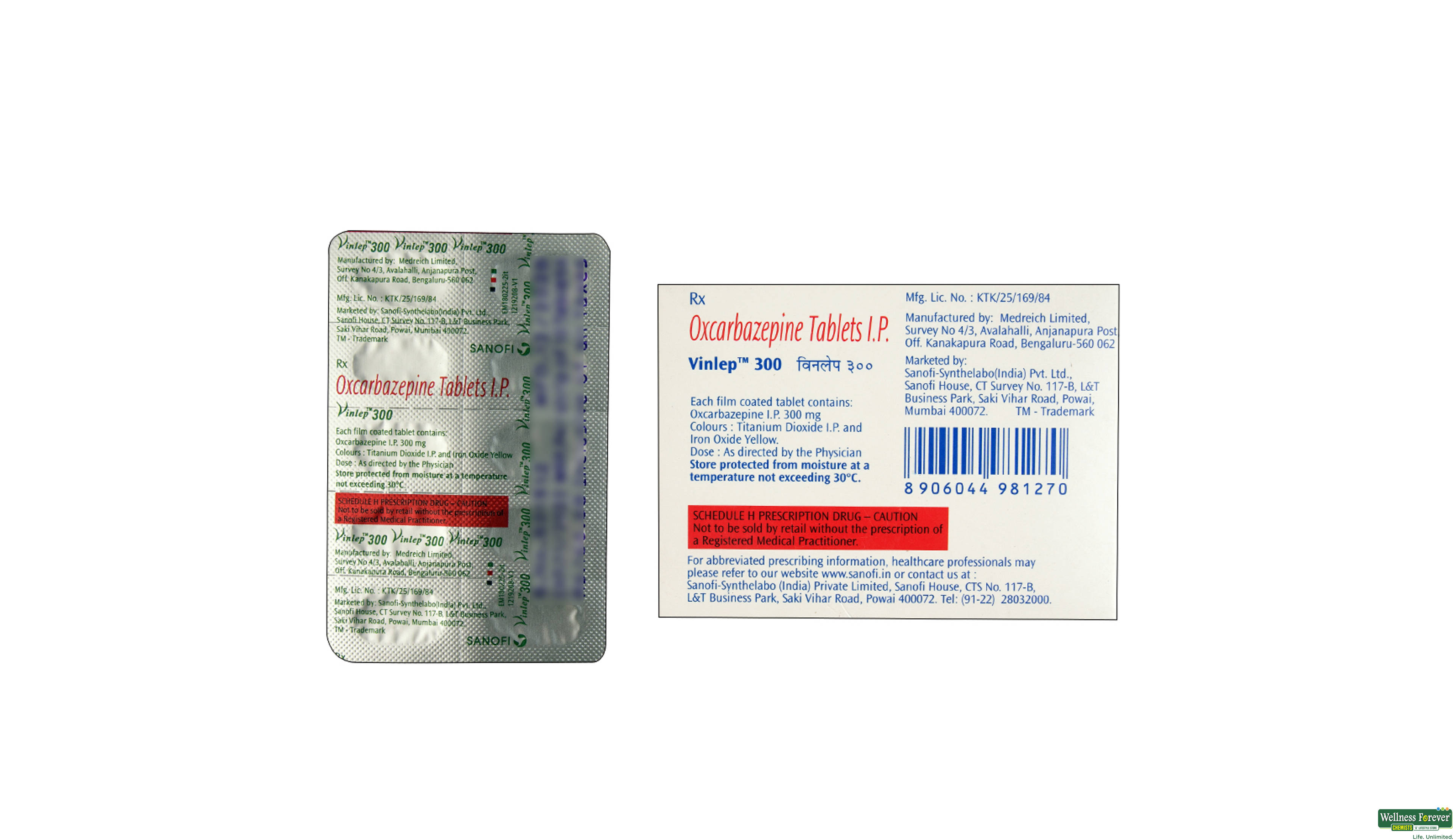 VINLEP 300MG 10TAB- 2, 10TAB, 