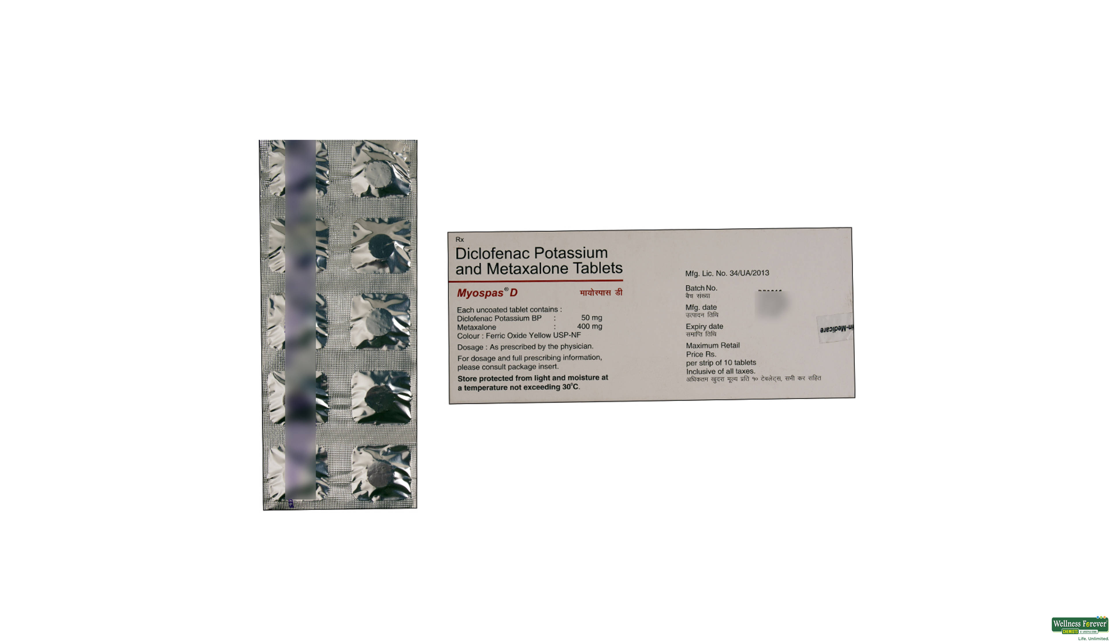 MYOSPAS-D 10TAB- 2, 10TAB, 