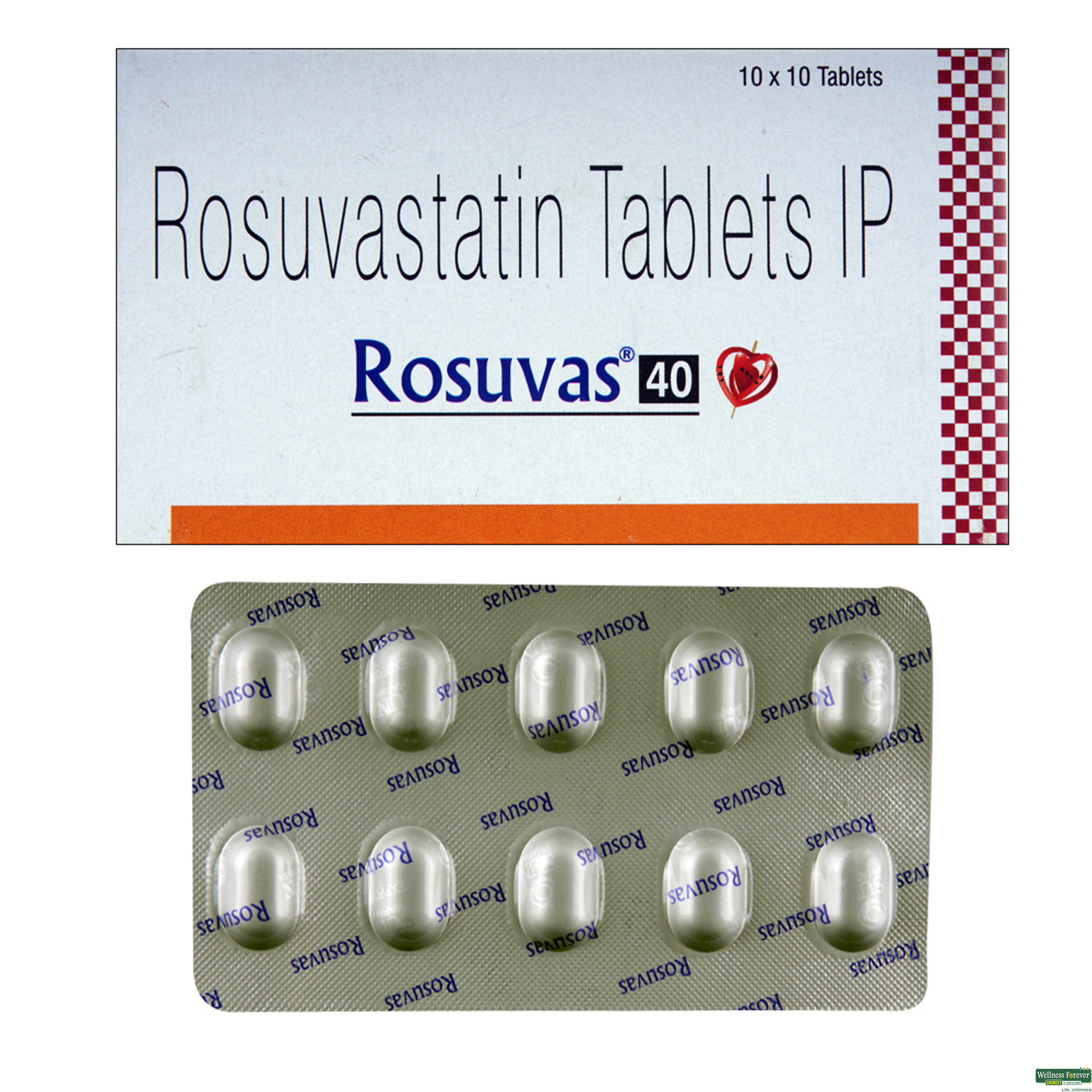ROSUVAS 40MG 10TAB-image