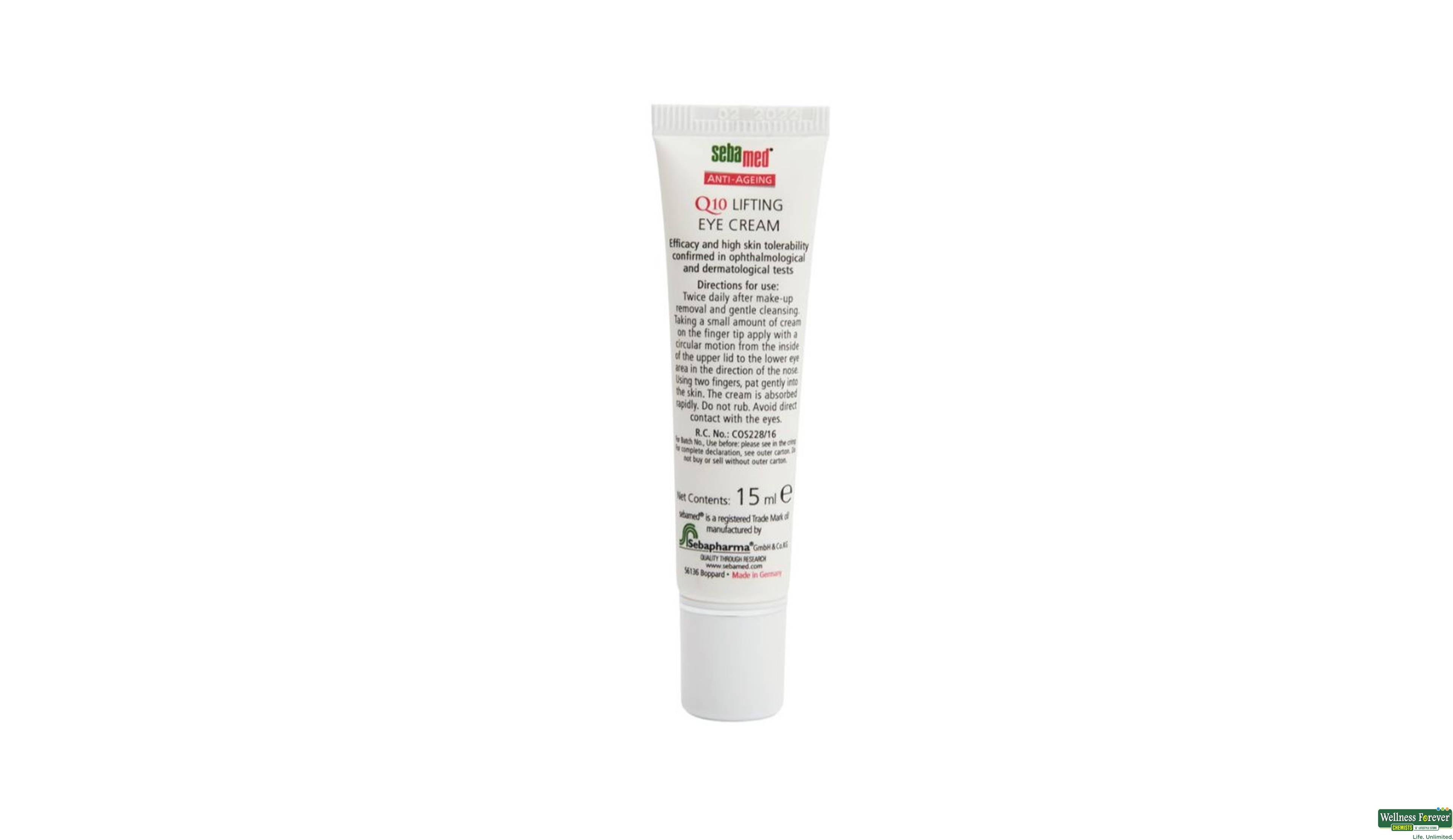 SEBAMED E/CRM Q10 LIFTING 15ML- 2, 15ML, 