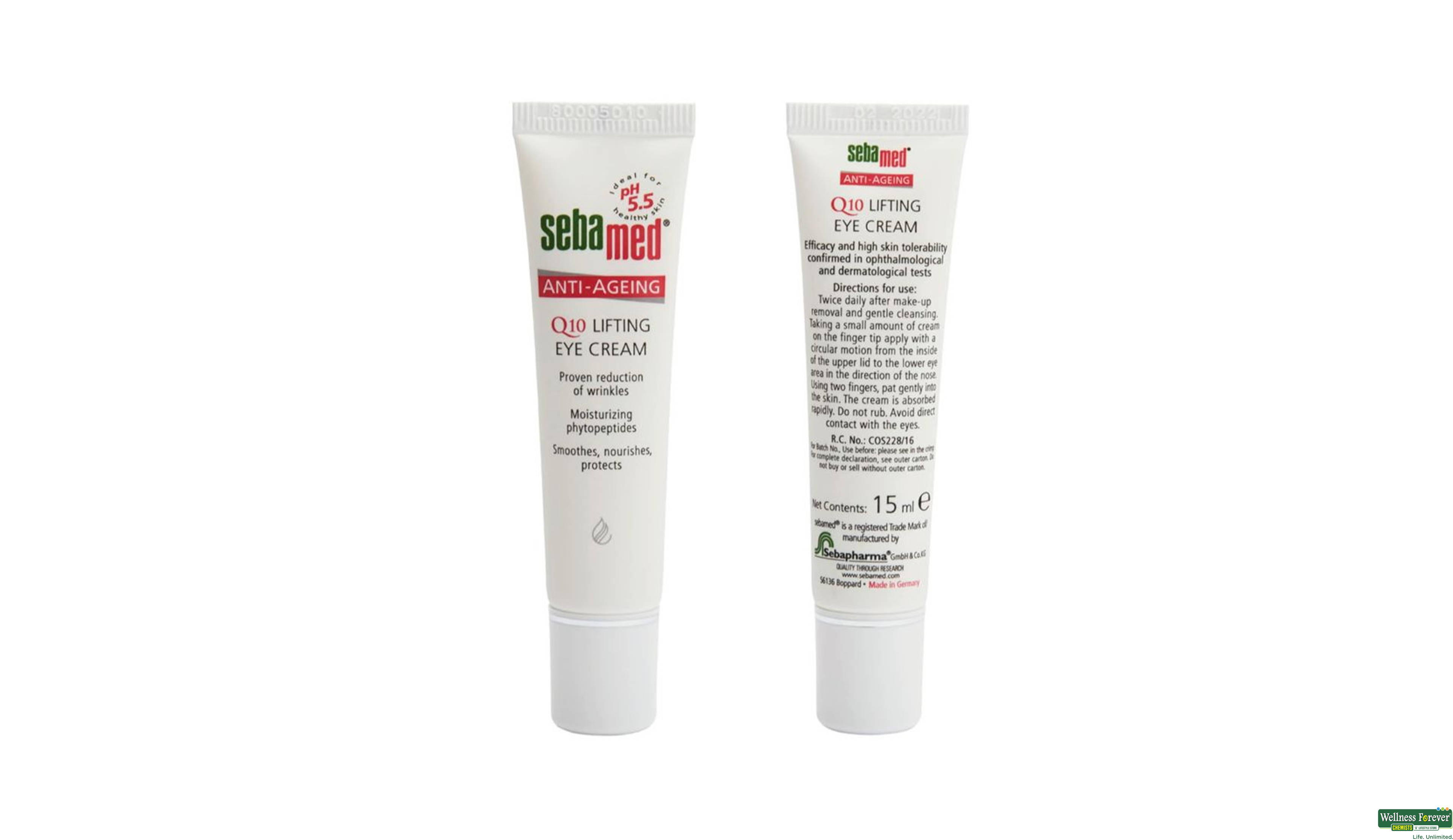 SEBAMED E/CRM Q10 LIFTING 15ML- 3, 15ML, 