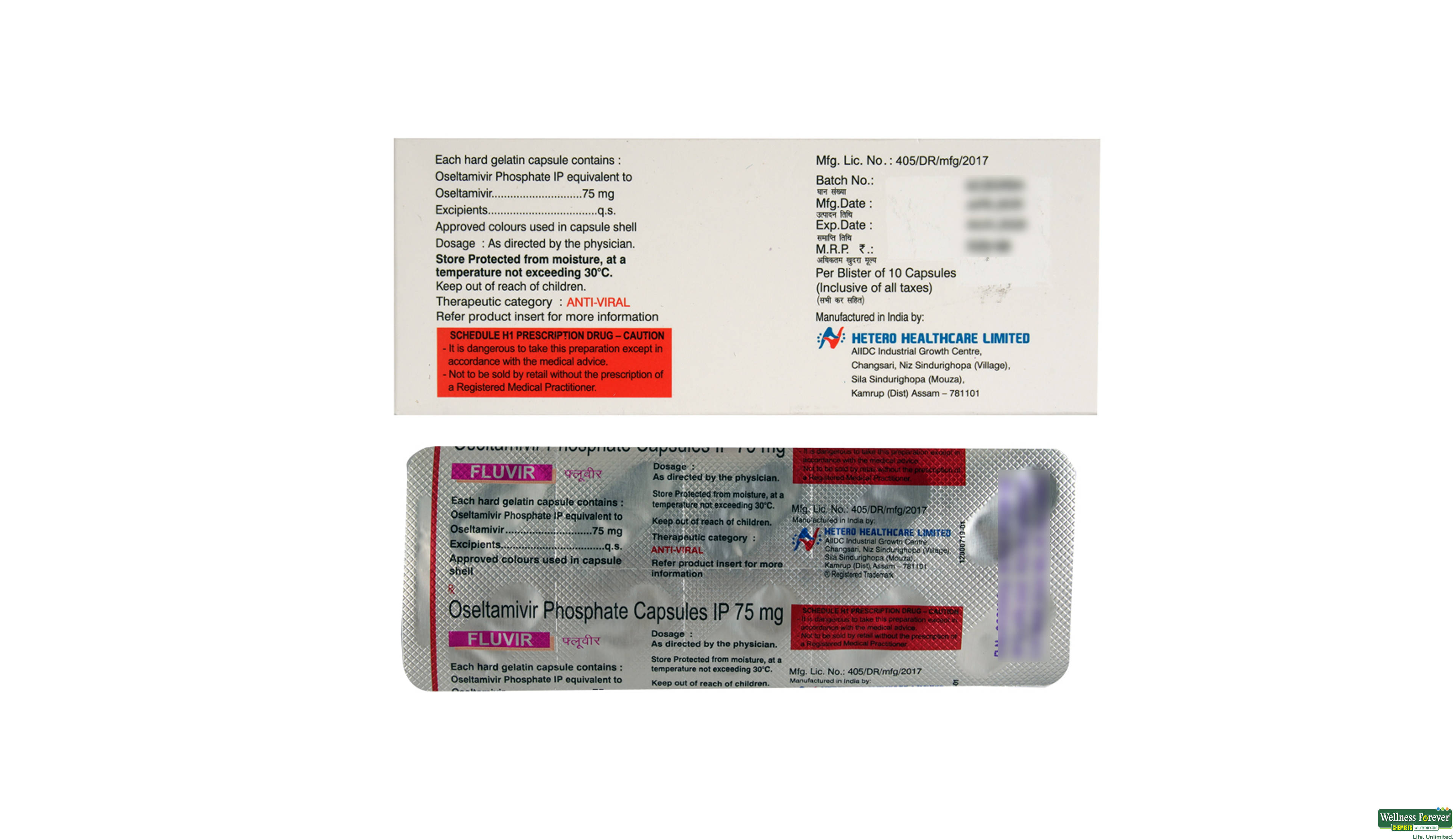 FLUVIR 75MG 10CAP- 2, 10CAP, 
