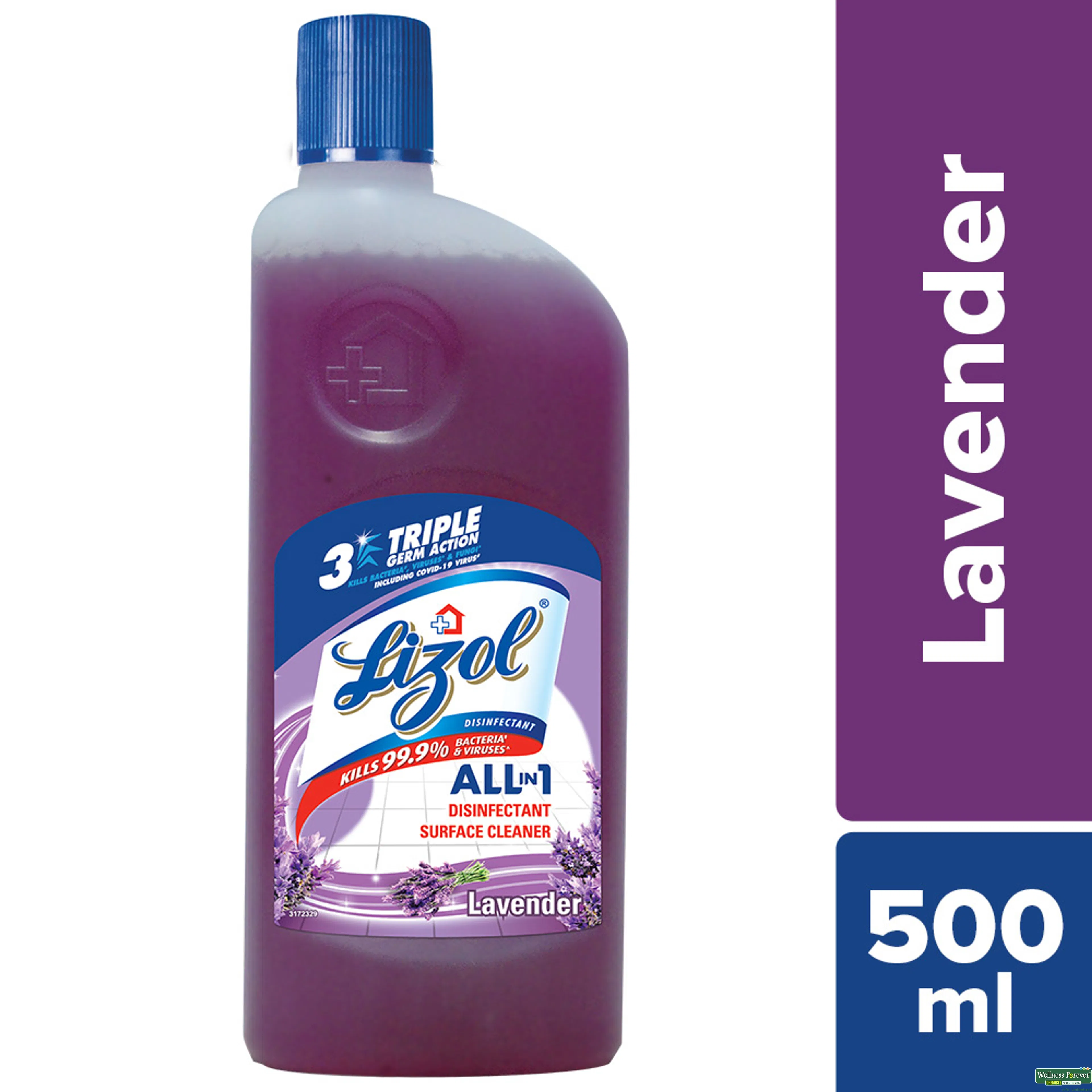 LIZOL FLR/CLNR LAVENDER 500ML-image